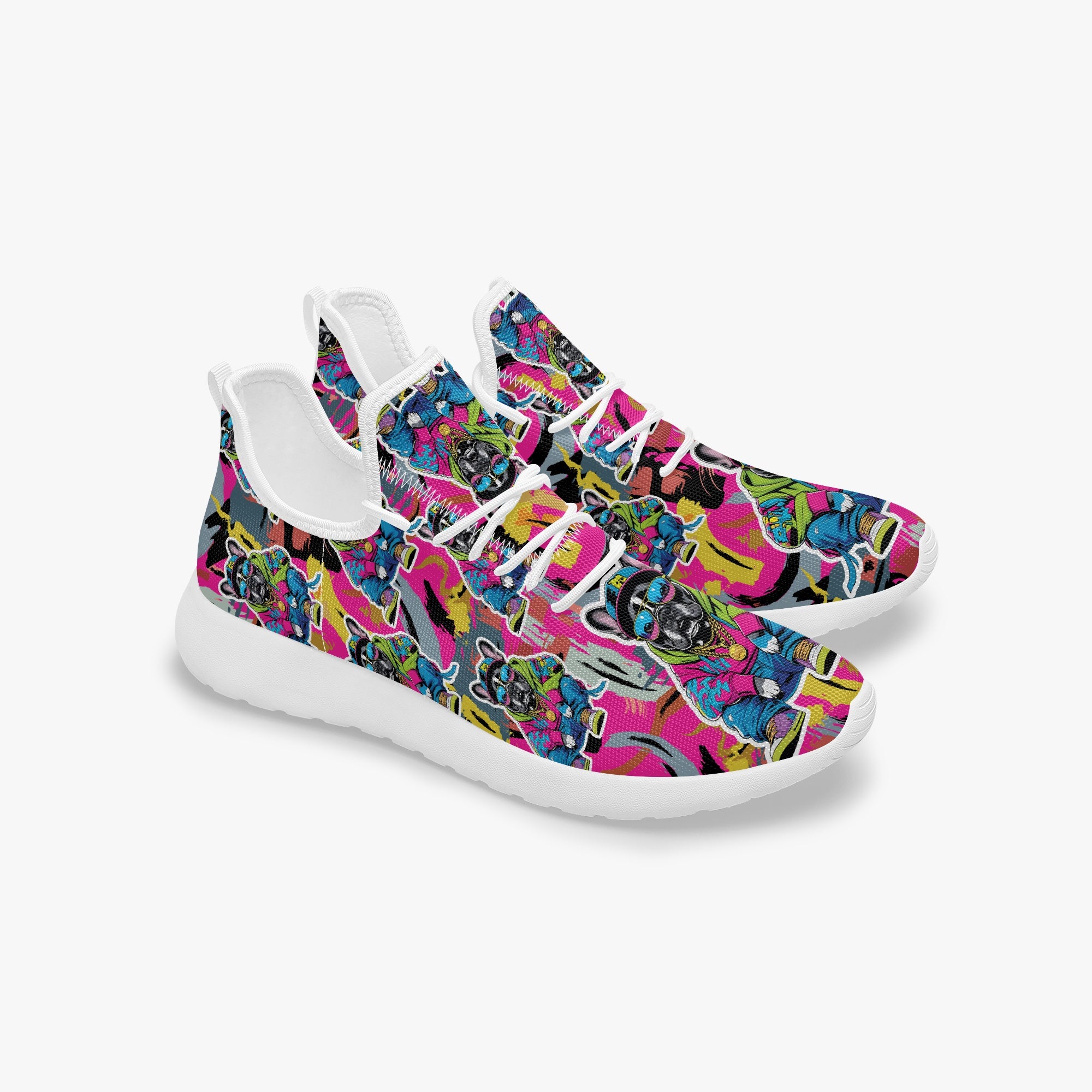 French Bulldog Classic Classic Sneakers for Frenchie Enthusiasts-fadou