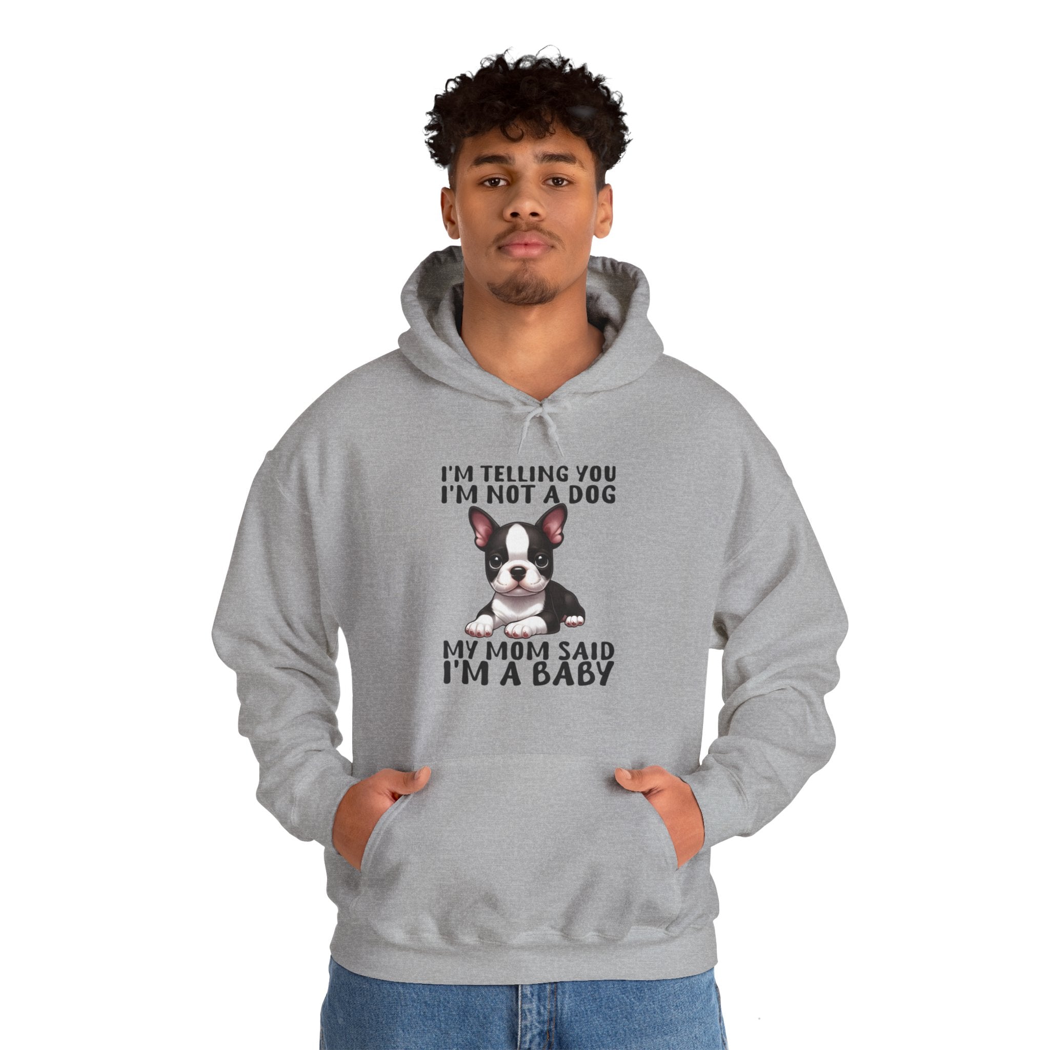 Maya French Bulldog Cotton Sweatshirt for Frenchie Enthusiasts-fadou