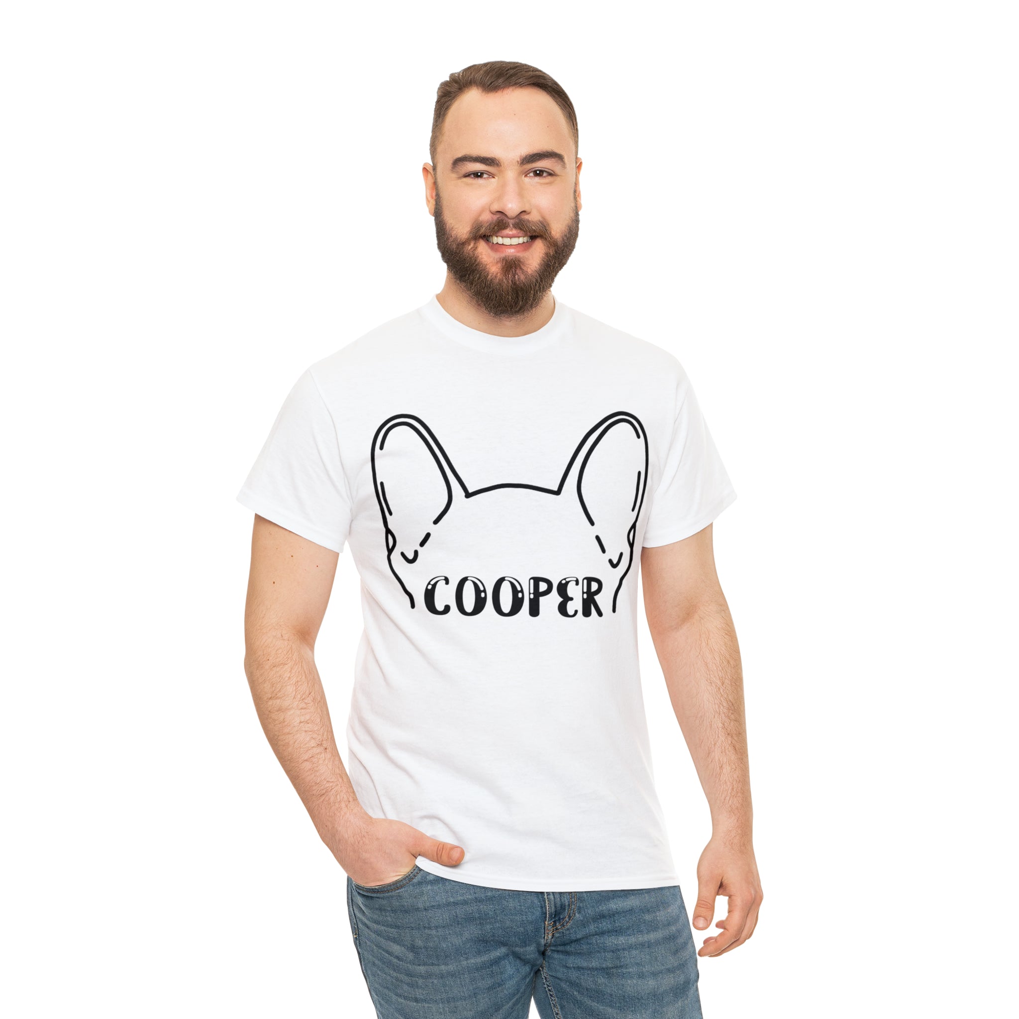 French Bulldog Custom Graphic Tee for Frenchie Enthusiasts-fadou
