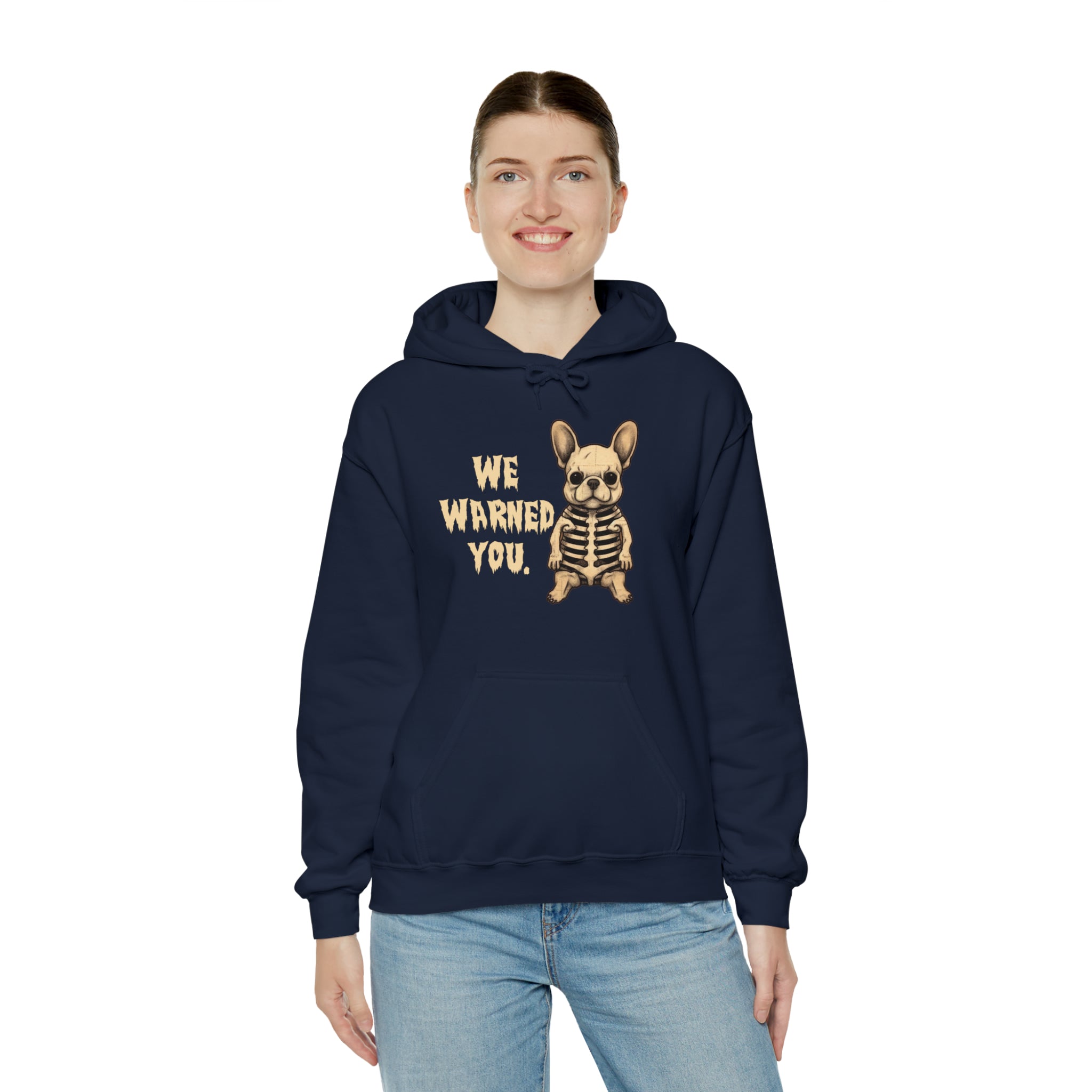 Frenchie Halloween Dog Mom Hoodie for Frenchie Enthusiasts-fadou
