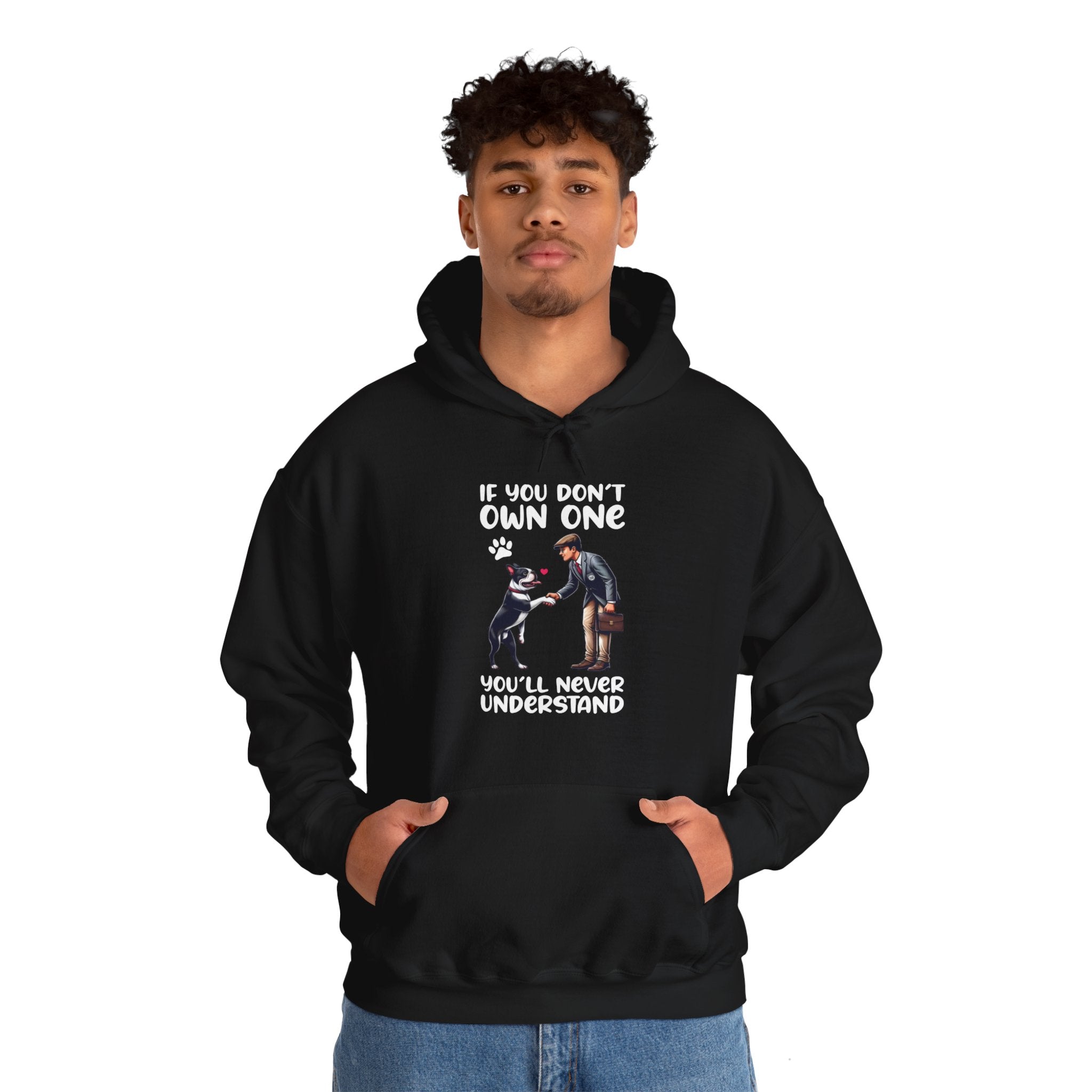 Sinatra French Bulldog Fleece Hoodie for Frenchie Enthusiasts-fadou