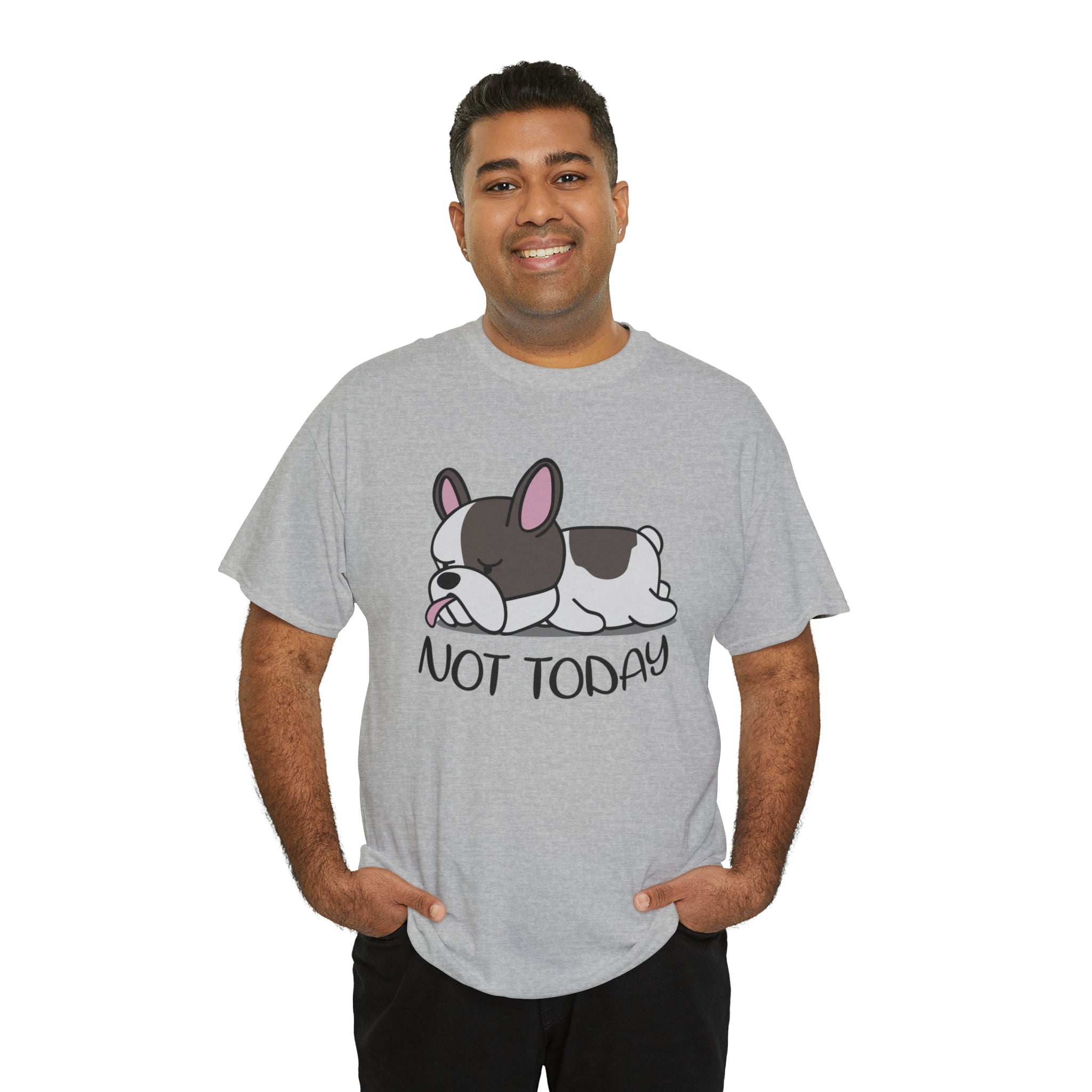 French Bulldog Cotton Cotton T-Shirt for Dog Moms & Dads-fadou