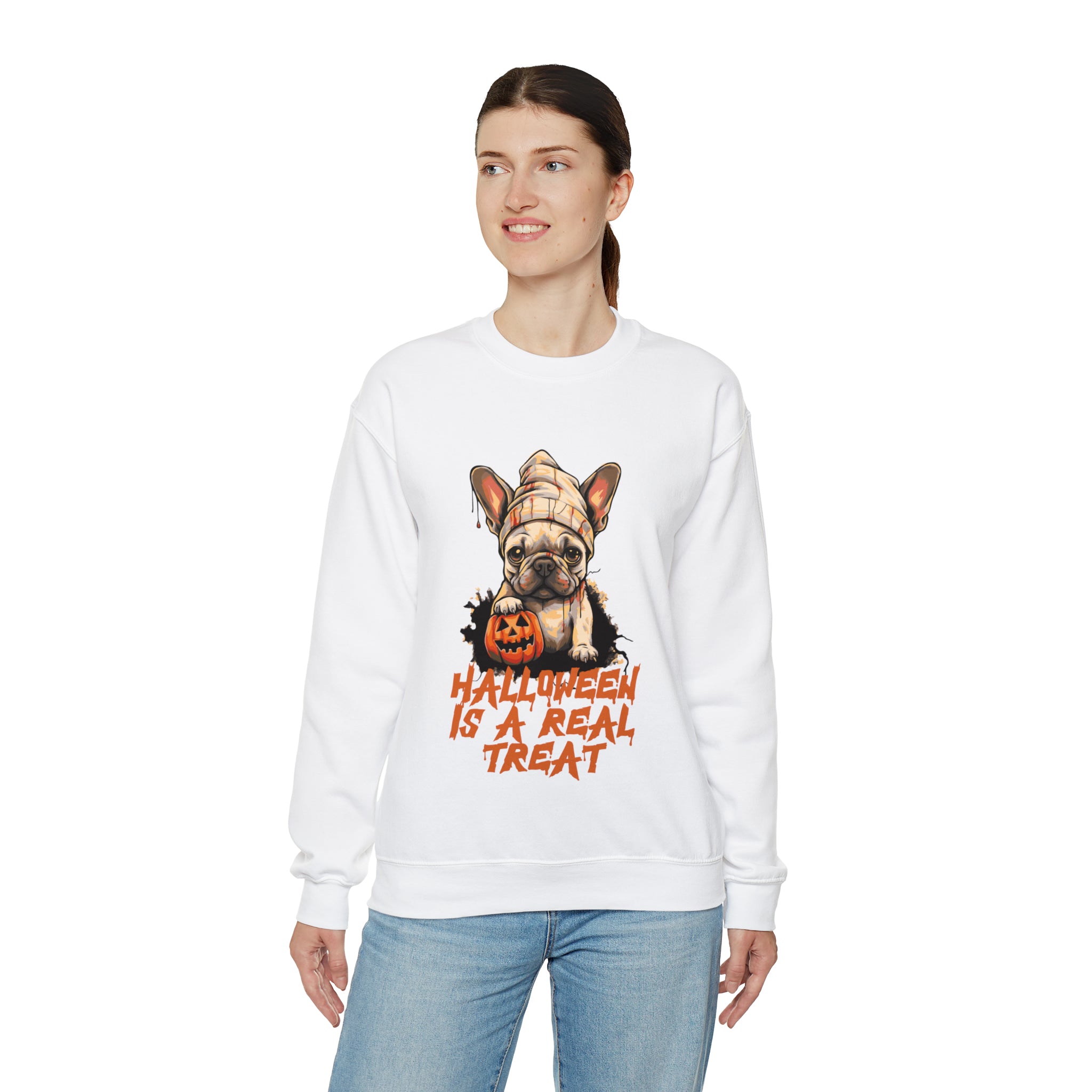 French Bulldog Halloween Pet Parent Pullover for Dog Lovers-fadou