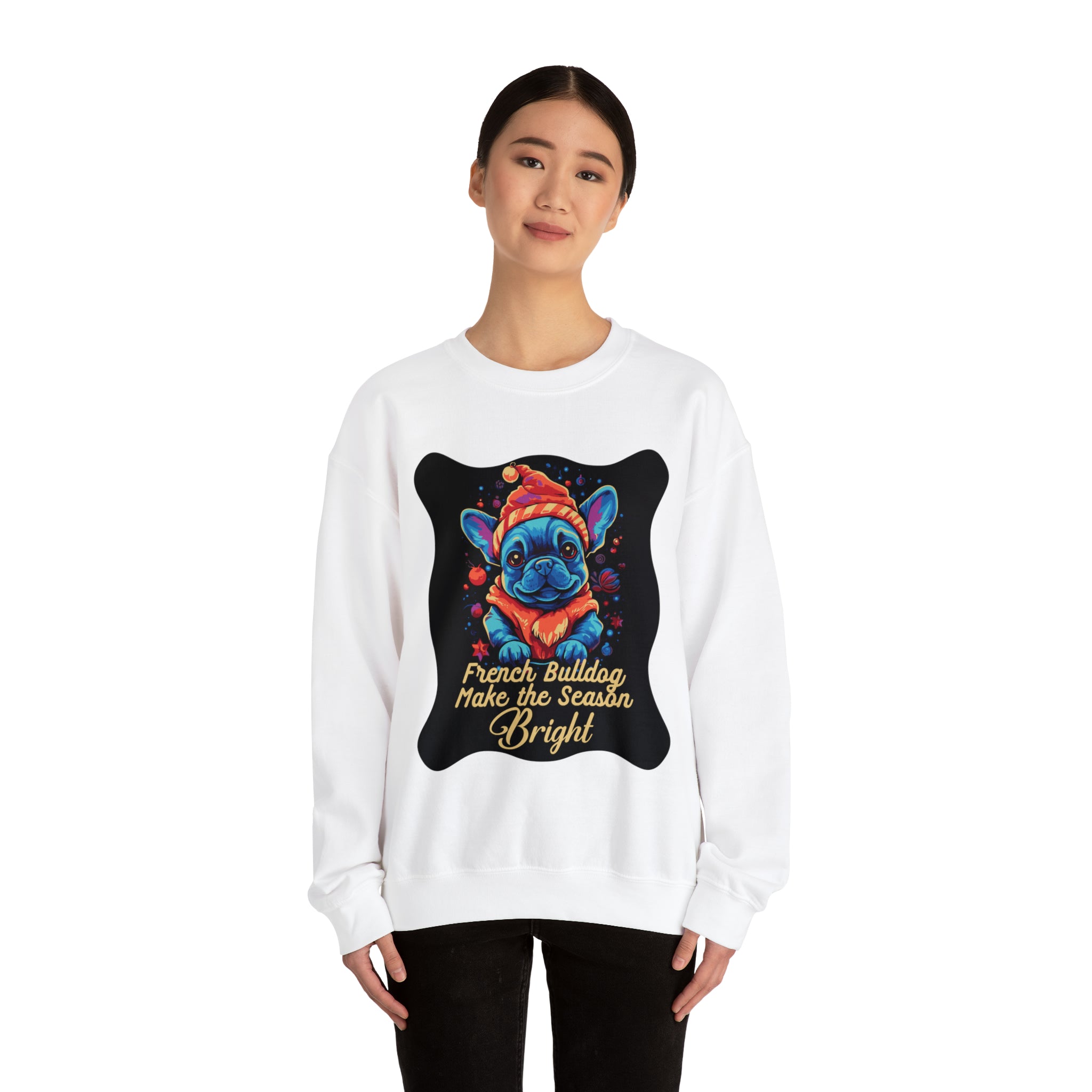 Luna French Bulldog Pet Parent Pullover for Dog Moms & Dads-fadou