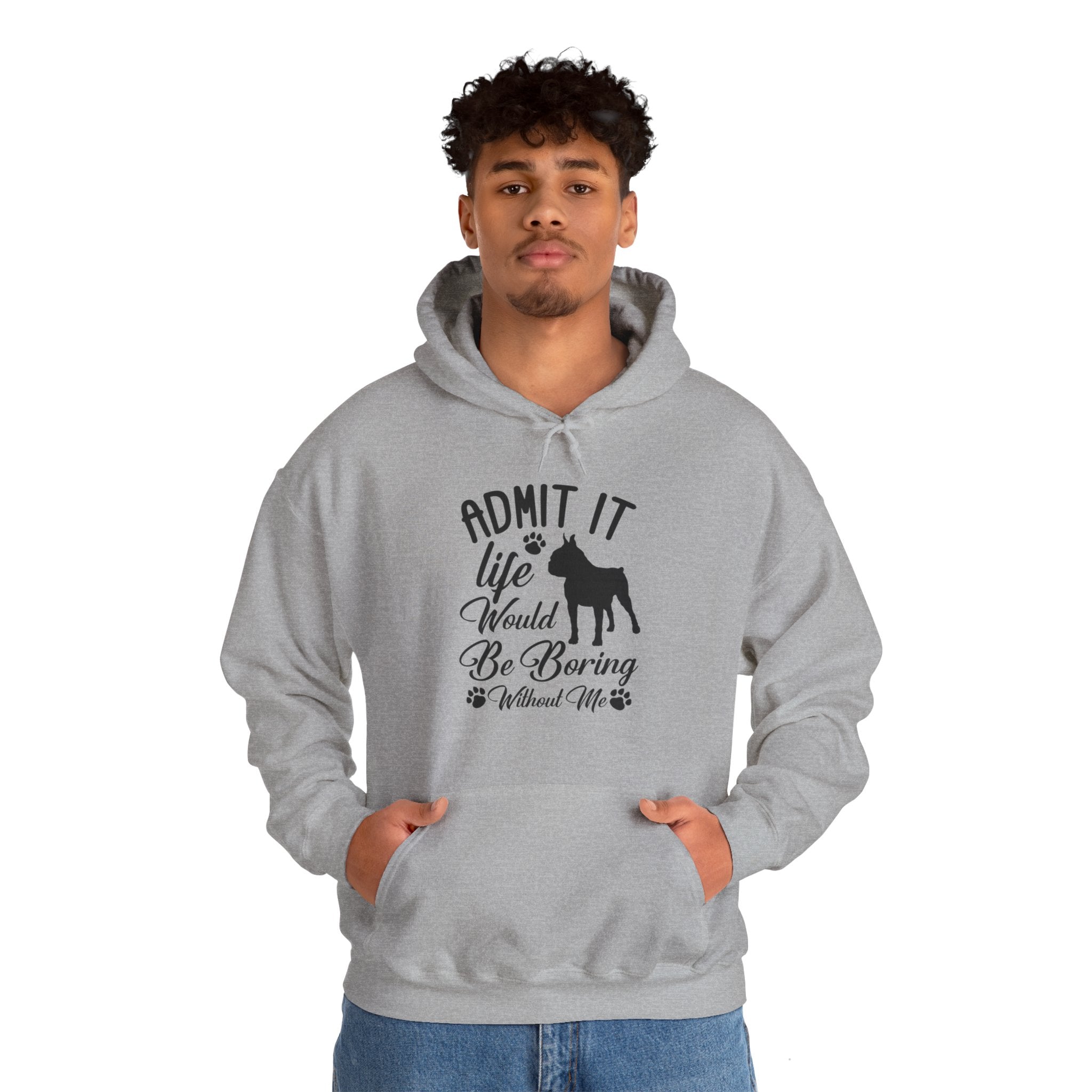Jax French Bulldog Dog Mom Hoodie for Frenchie Enthusiasts-fadou