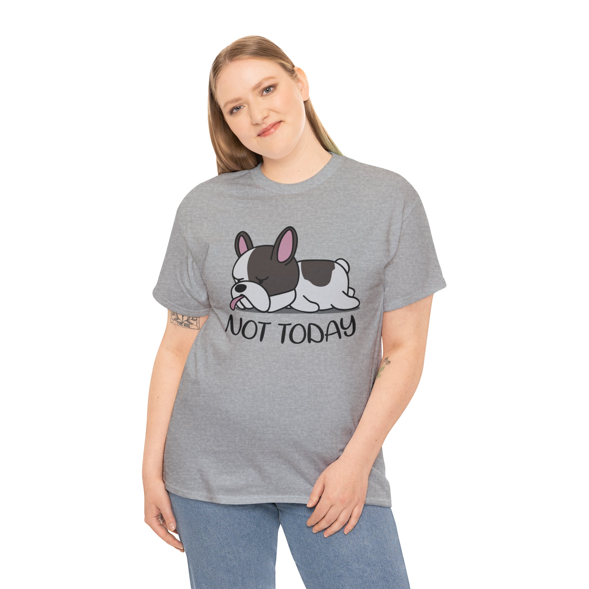 French Bulldog Cotton Cotton T-Shirt for Dog Moms & Dads-fadou