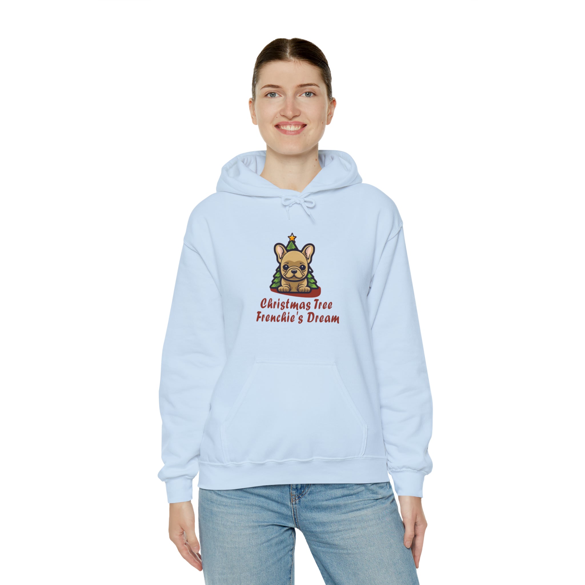 Frenchie's Dream Unisex Hoodie for Daily Walks and Play-fadou