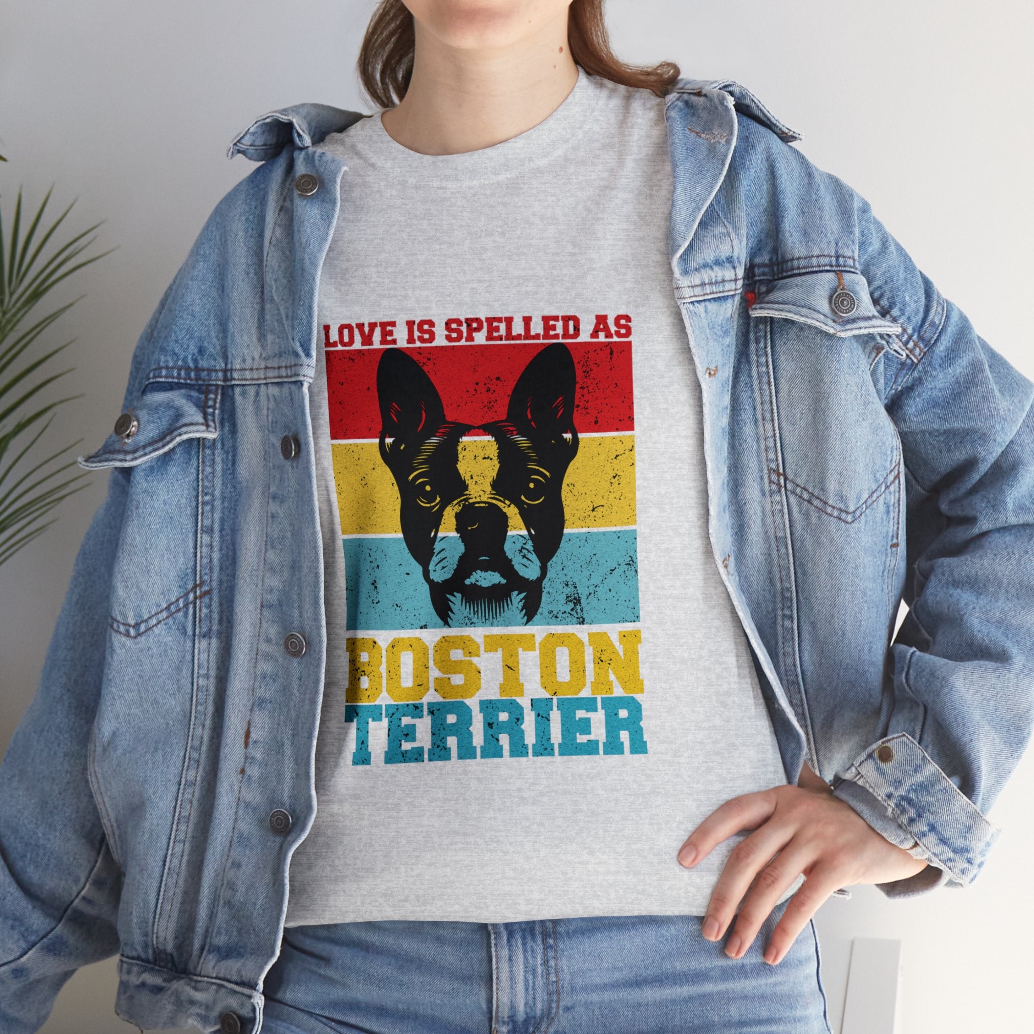 Ginger - Unisex Tshirts for Boston Terrier Lovers for Dog Moms & Dads-fadou