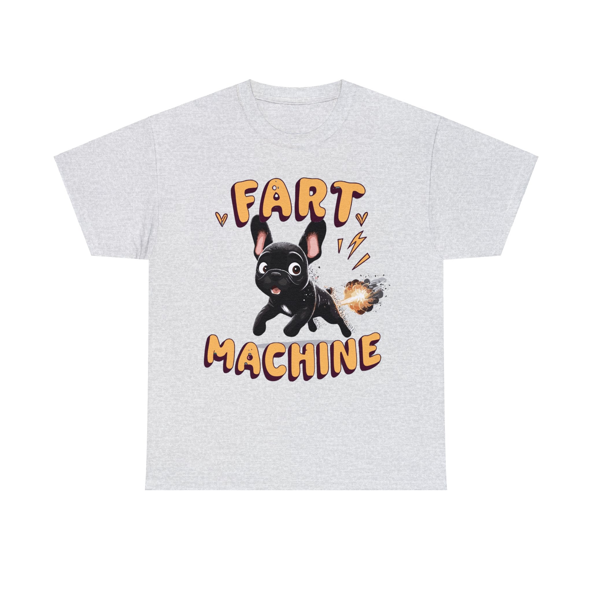 Fart Machine - Unisex Tshirt for Frenchie Fans Everywhere-fadou