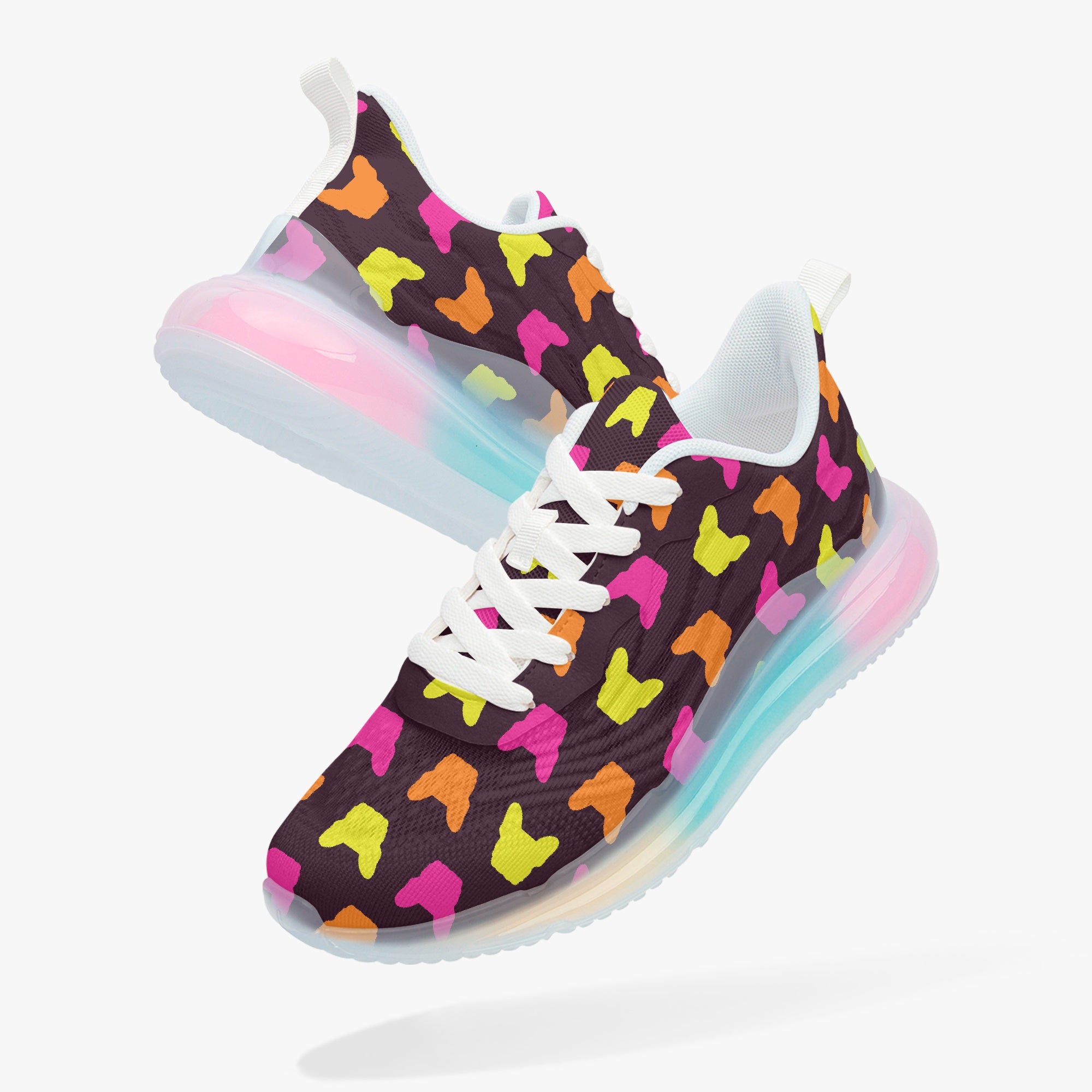 French Bulldog Lightweight High-Top Shoes for Dog Park Days-fadou