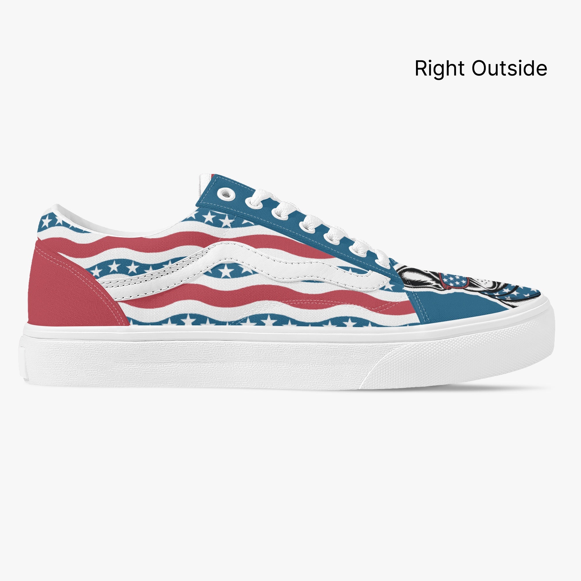 Low-Top Trendy Casual Footwear for Frenchie Enthusiasts-fadou
