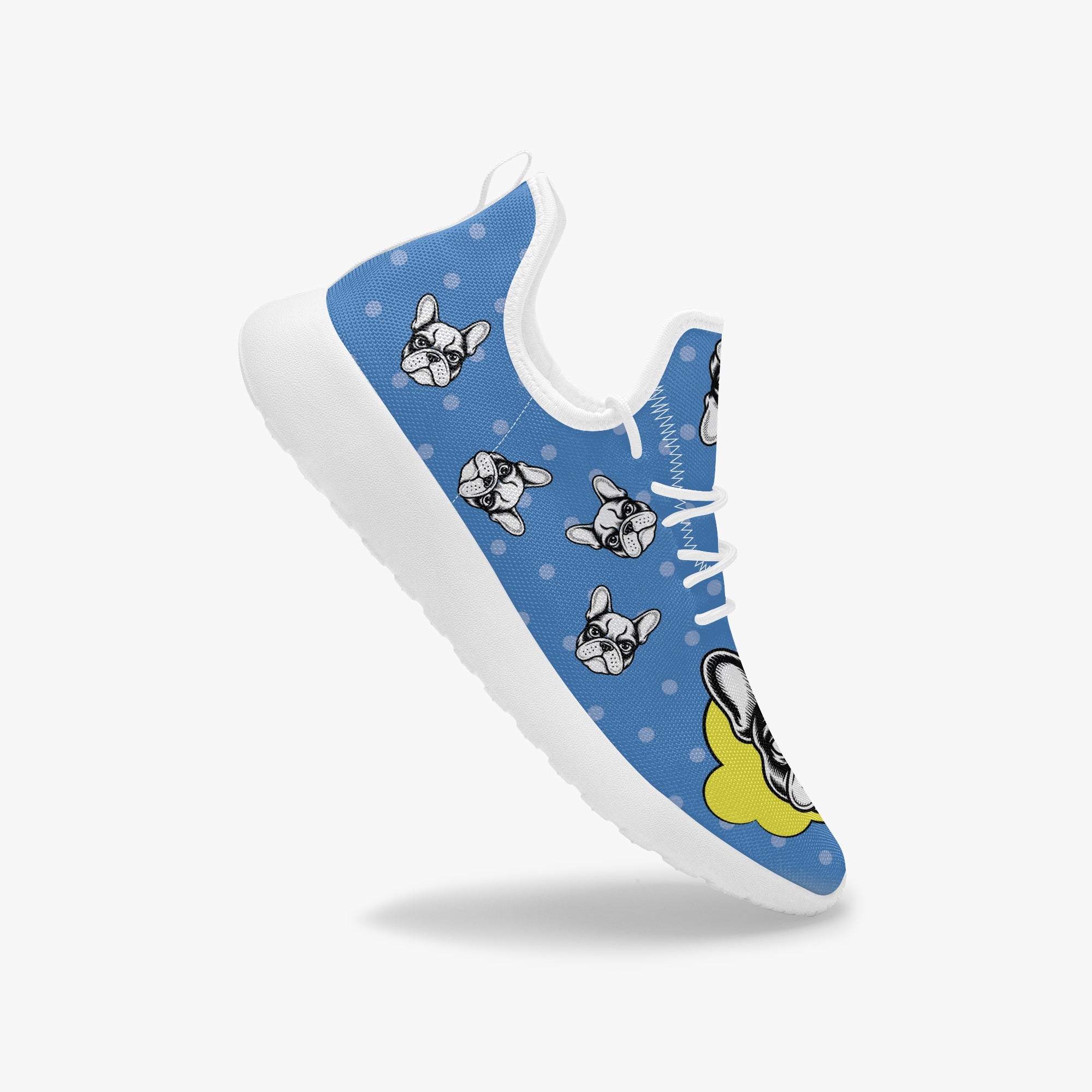 Indigo Classic Classic Sneakers for Frenchie Enthusiasts-fadou