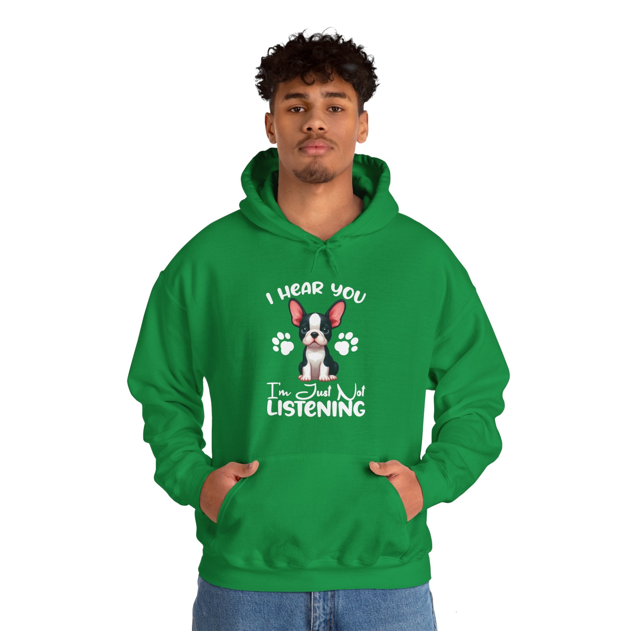 Ozzie French Bulldog Fleece Hoodie for Frenchie Enthusiasts-fadou