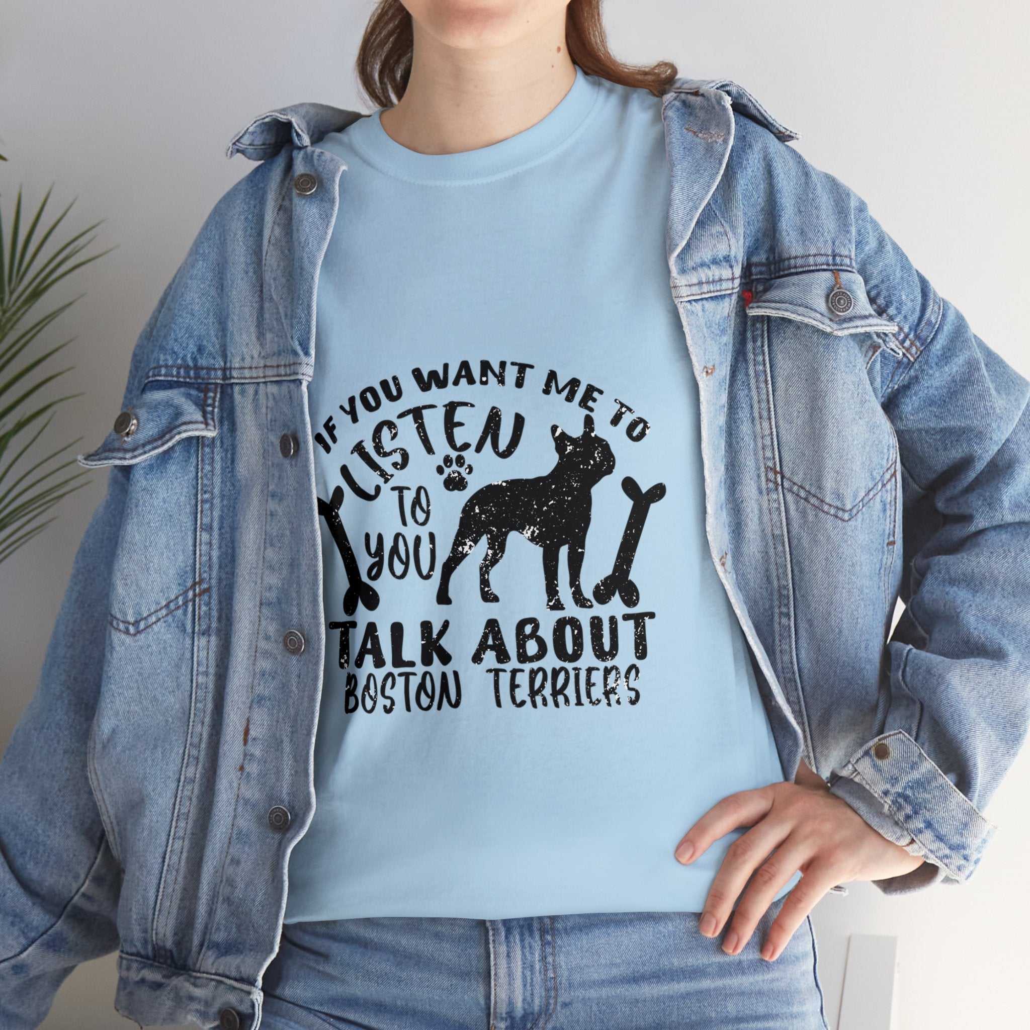Marley - Unisex Tshirts for Boston Terrier Lovers for Everyday Wear-fadou