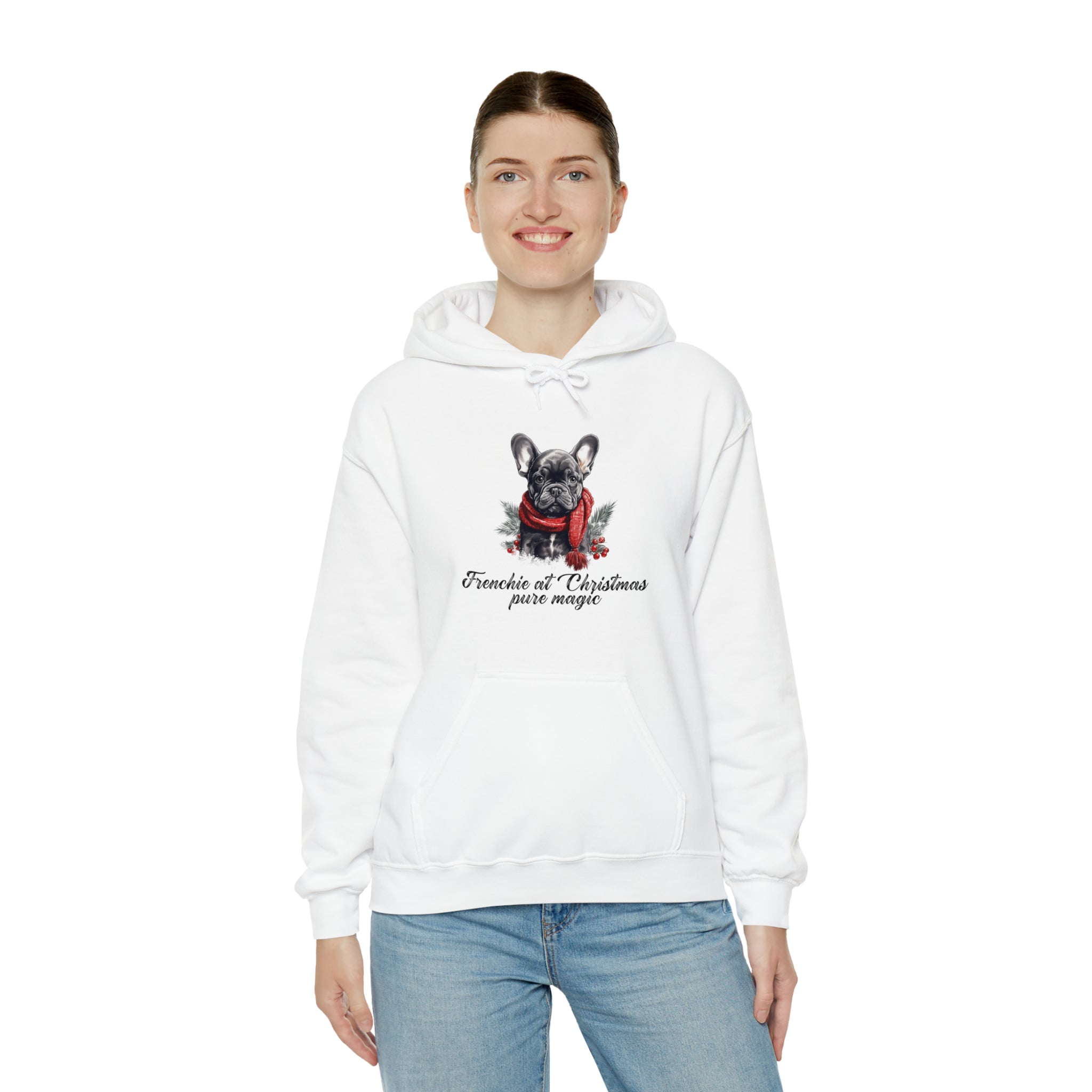 Christmas Christmas Cotton Sweatshirt for Frenchie Fans-fadou