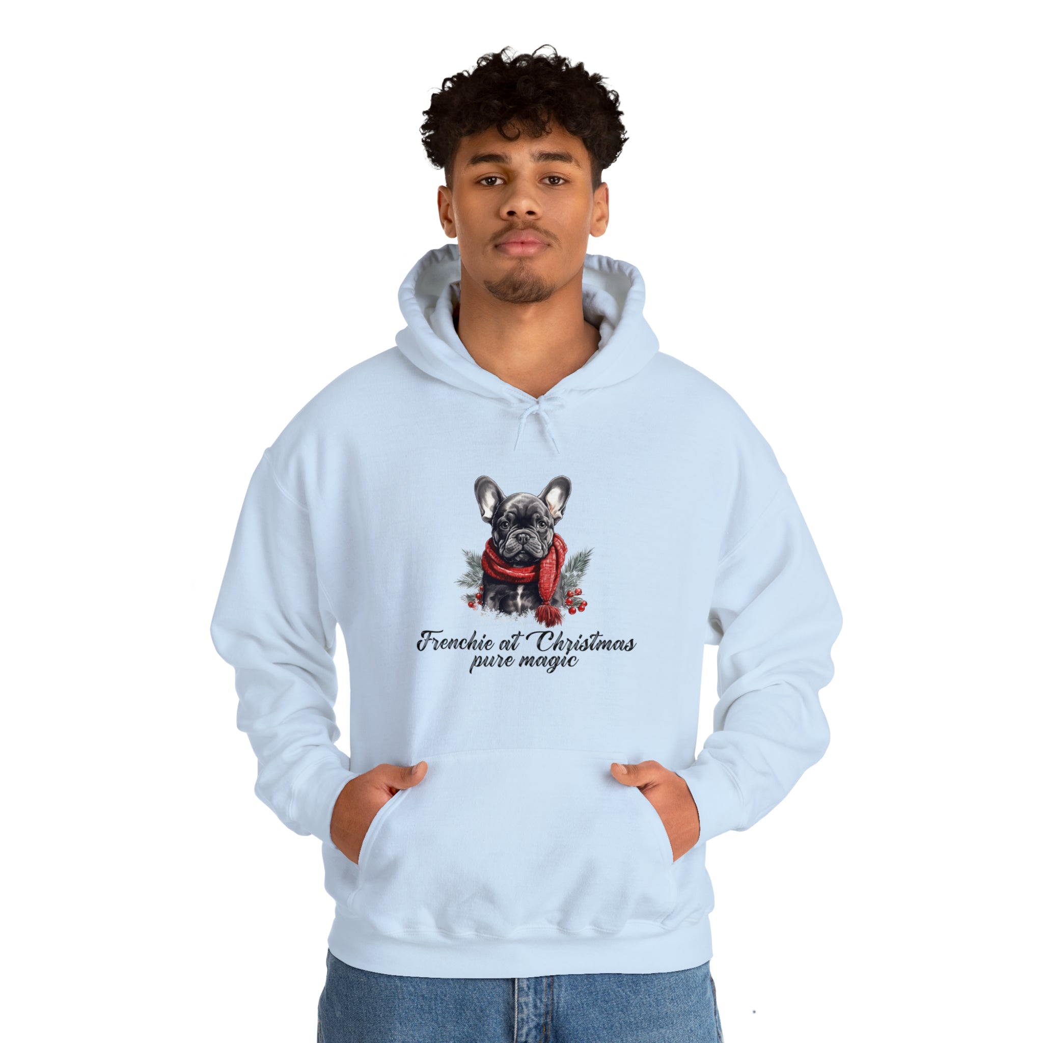 Christmas Christmas Cotton Sweatshirt for Frenchie Fans-fadou