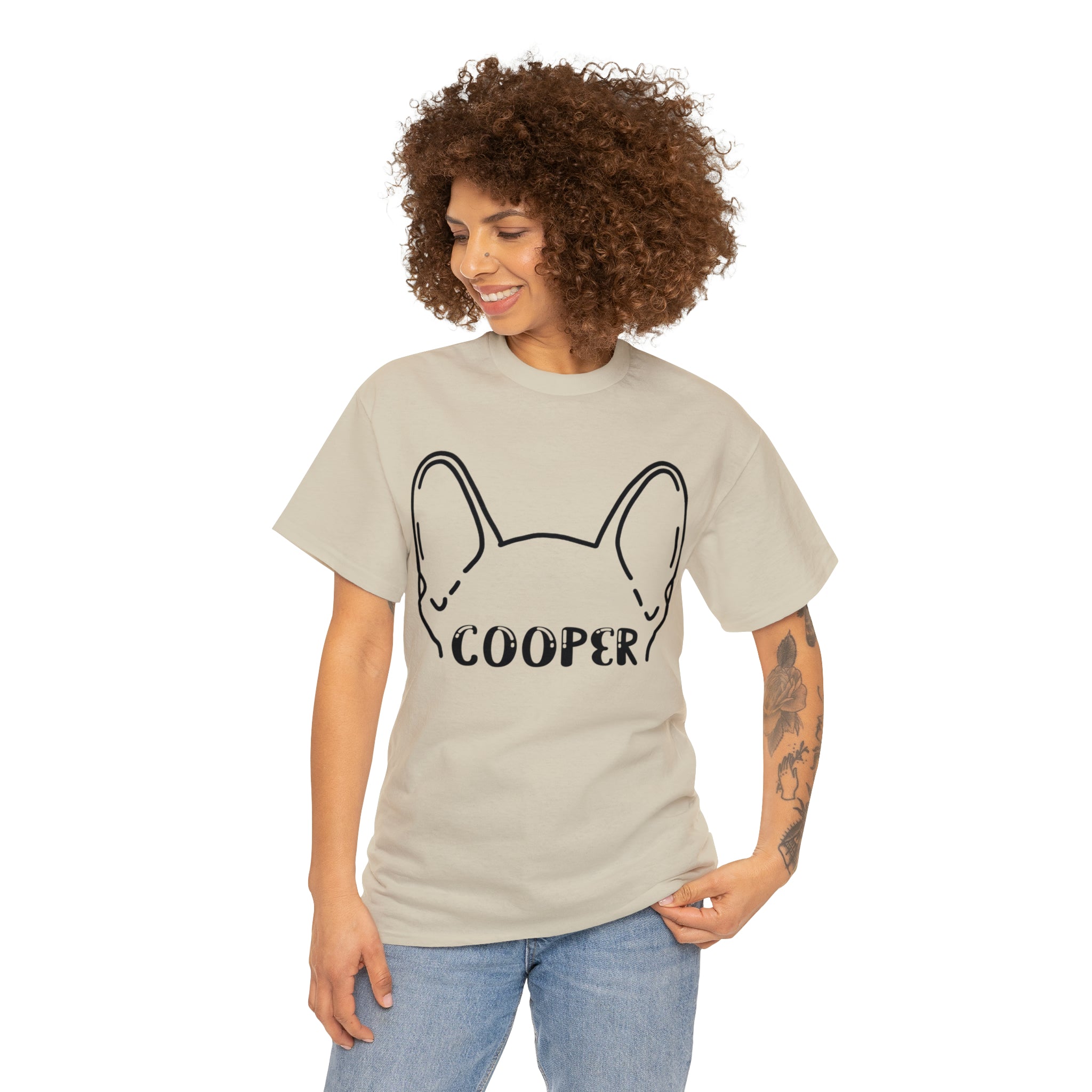 French Bulldog Custom Graphic Tee for Frenchie Enthusiasts-fadou