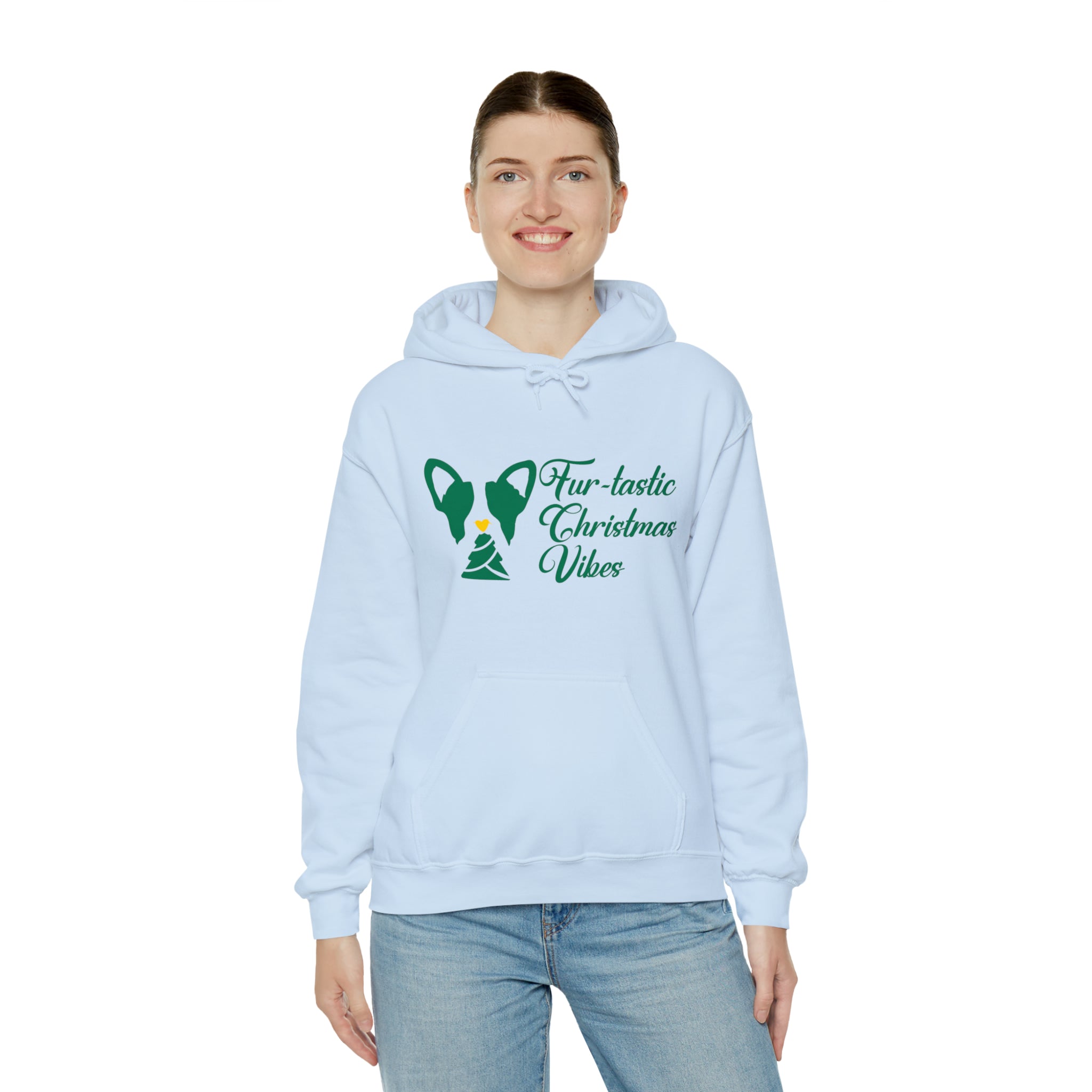 Frenchie Christmas Cotton Sweatshirt for Frenchie Enthusiasts-fadou