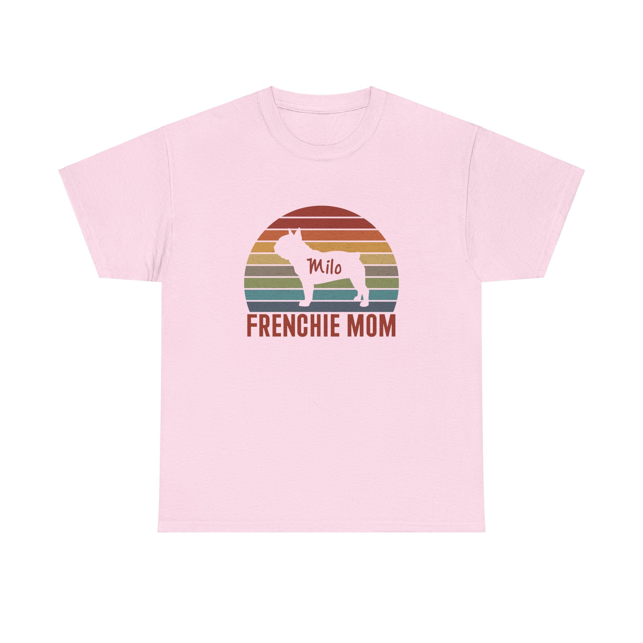 French Bulldog Custom Cotton T-Shirt for Dog Moms & Dads-fadou