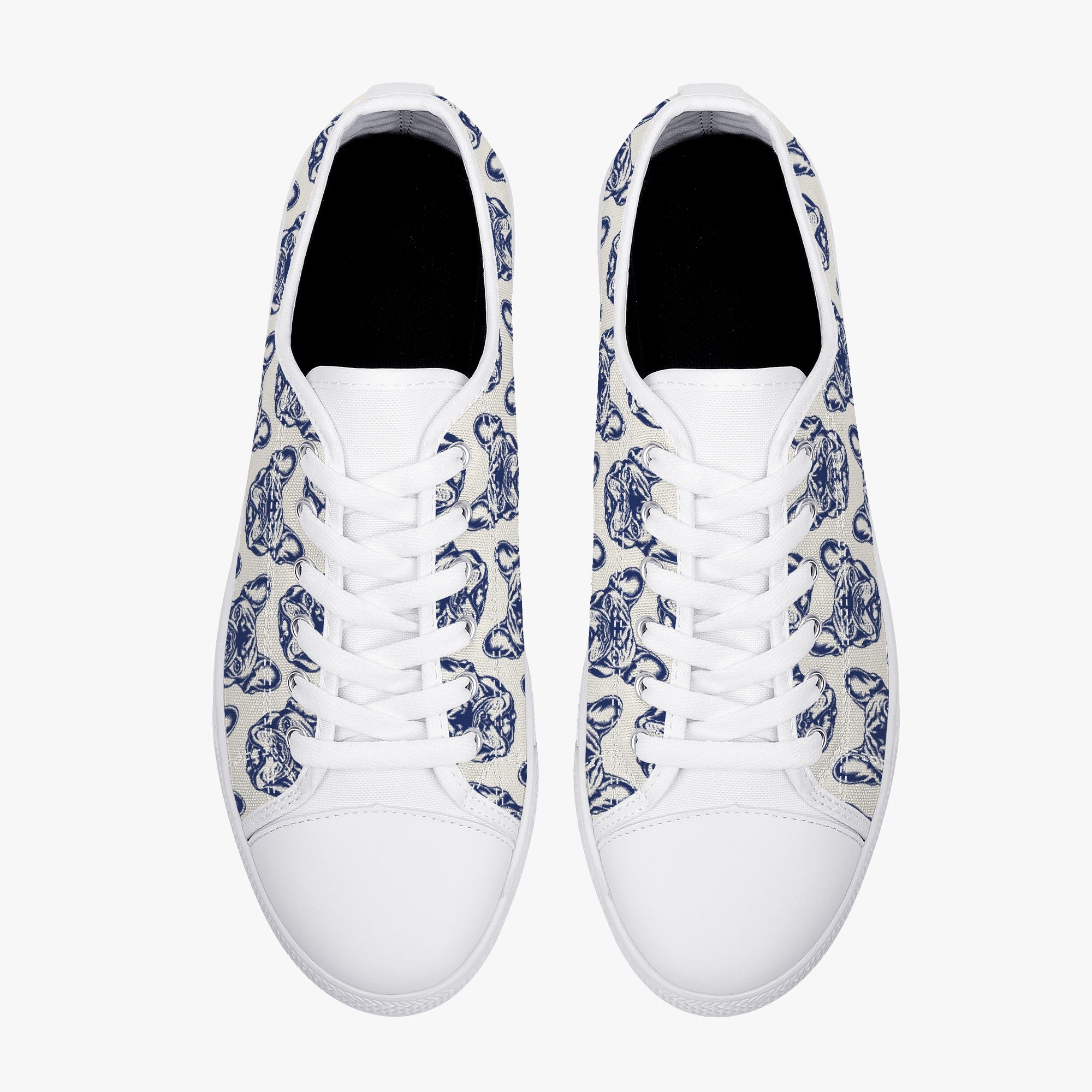 French Bulldog Classic Classic Sneakers for Everyday Wear-fadou