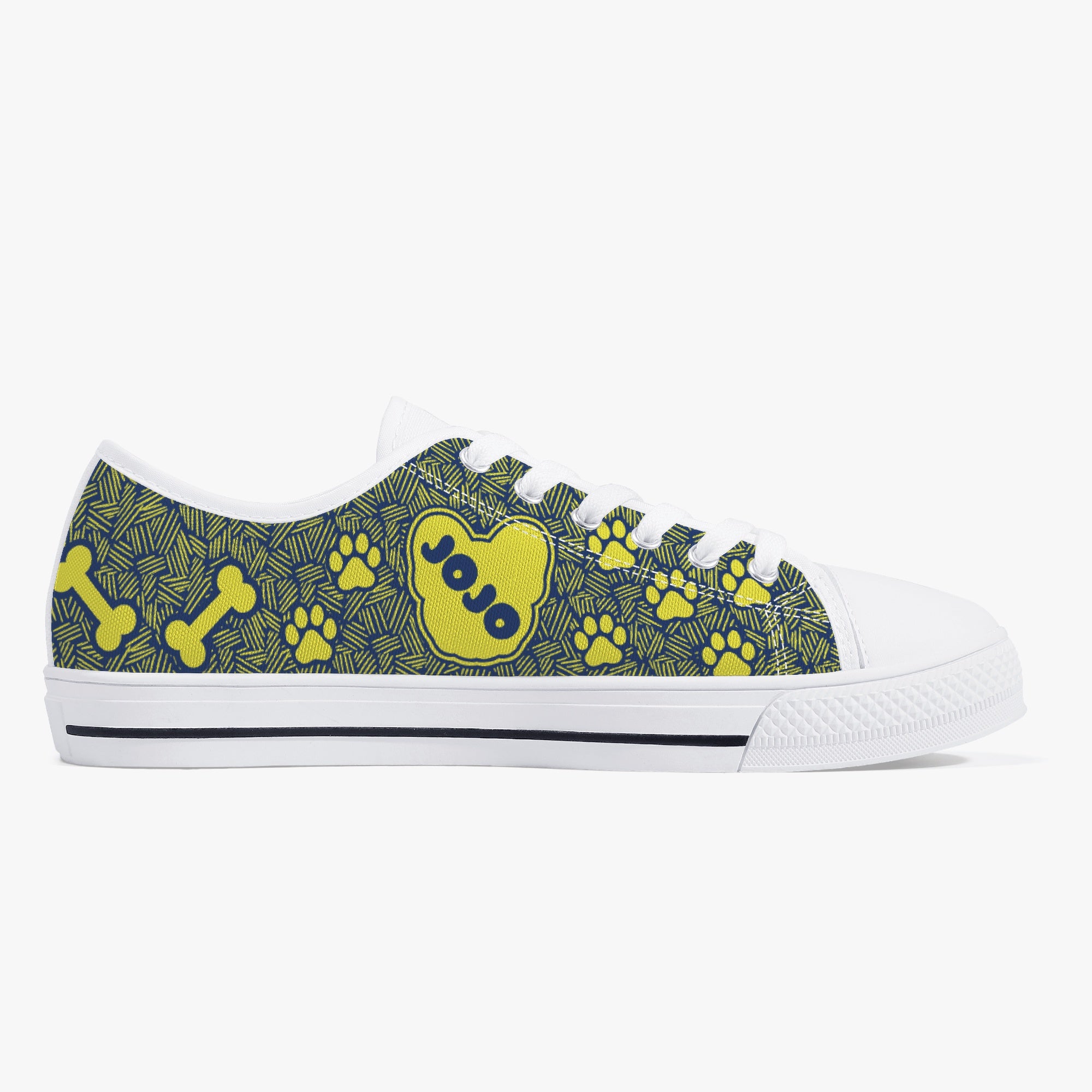 French Bulldog Classic Sneakers for Frenchie Enthusiasts-fadou