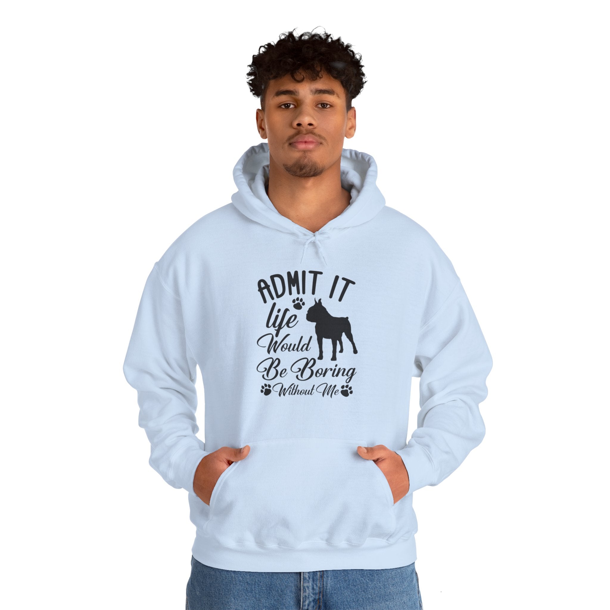 Jax French Bulldog Dog Mom Hoodie for Frenchie Enthusiasts-fadou