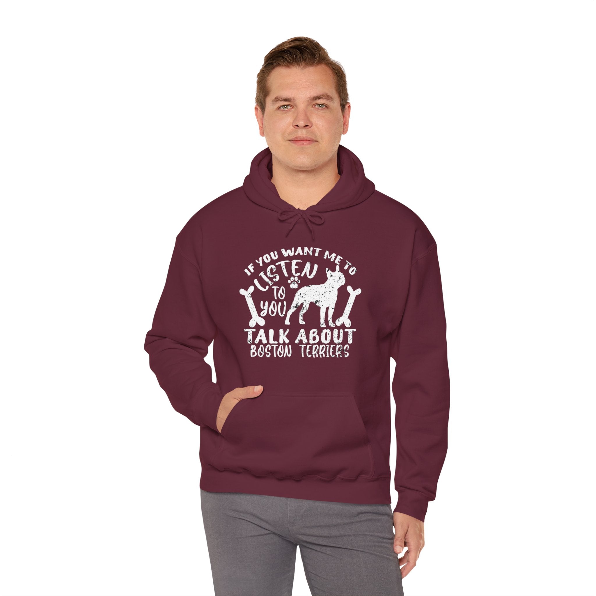 Bruin French Bulldog Fleece Hoodie for Frenchie Enthusiasts-fadou