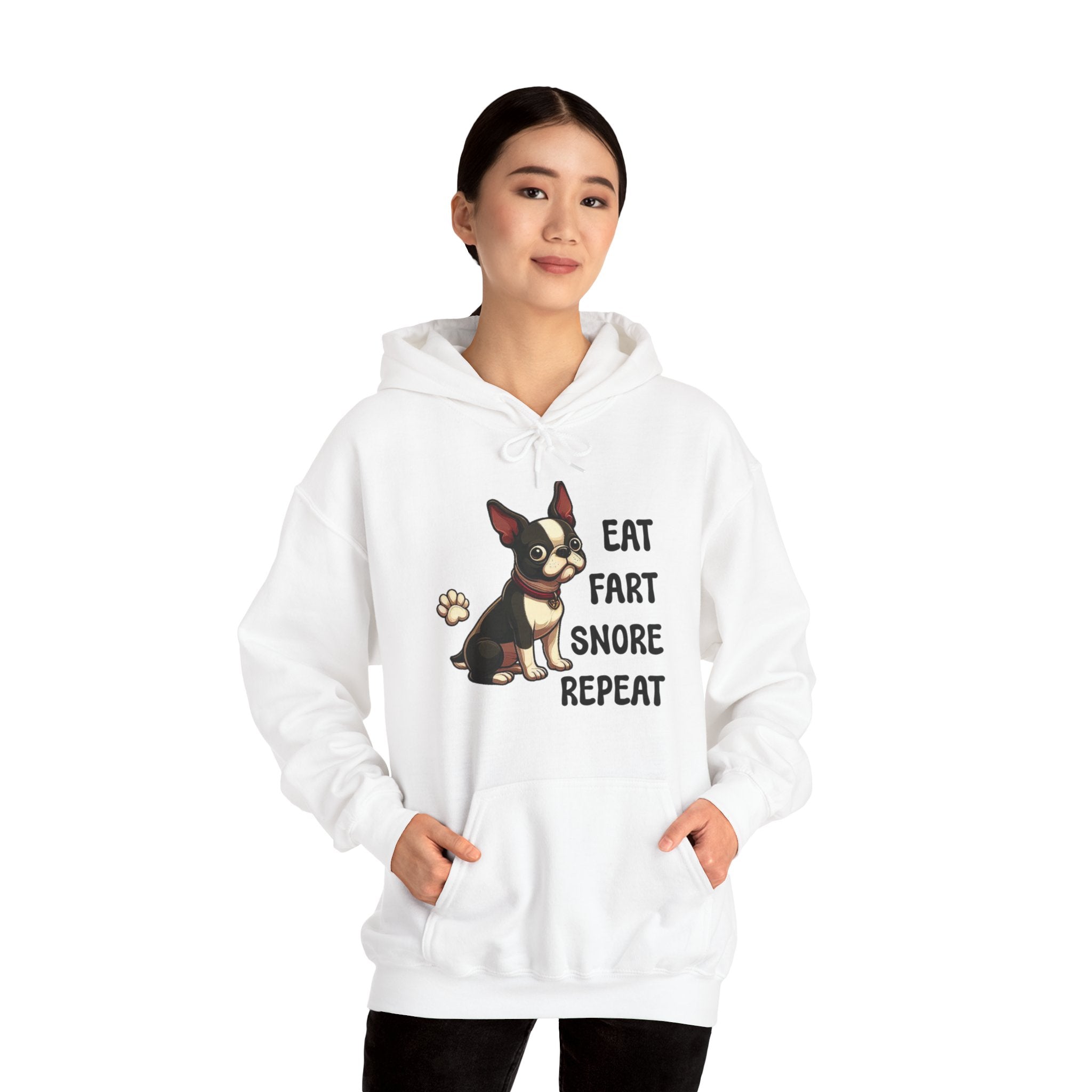 Richie French Bulldog Fleece Hoodie for Dog Moms & Dads-fadou