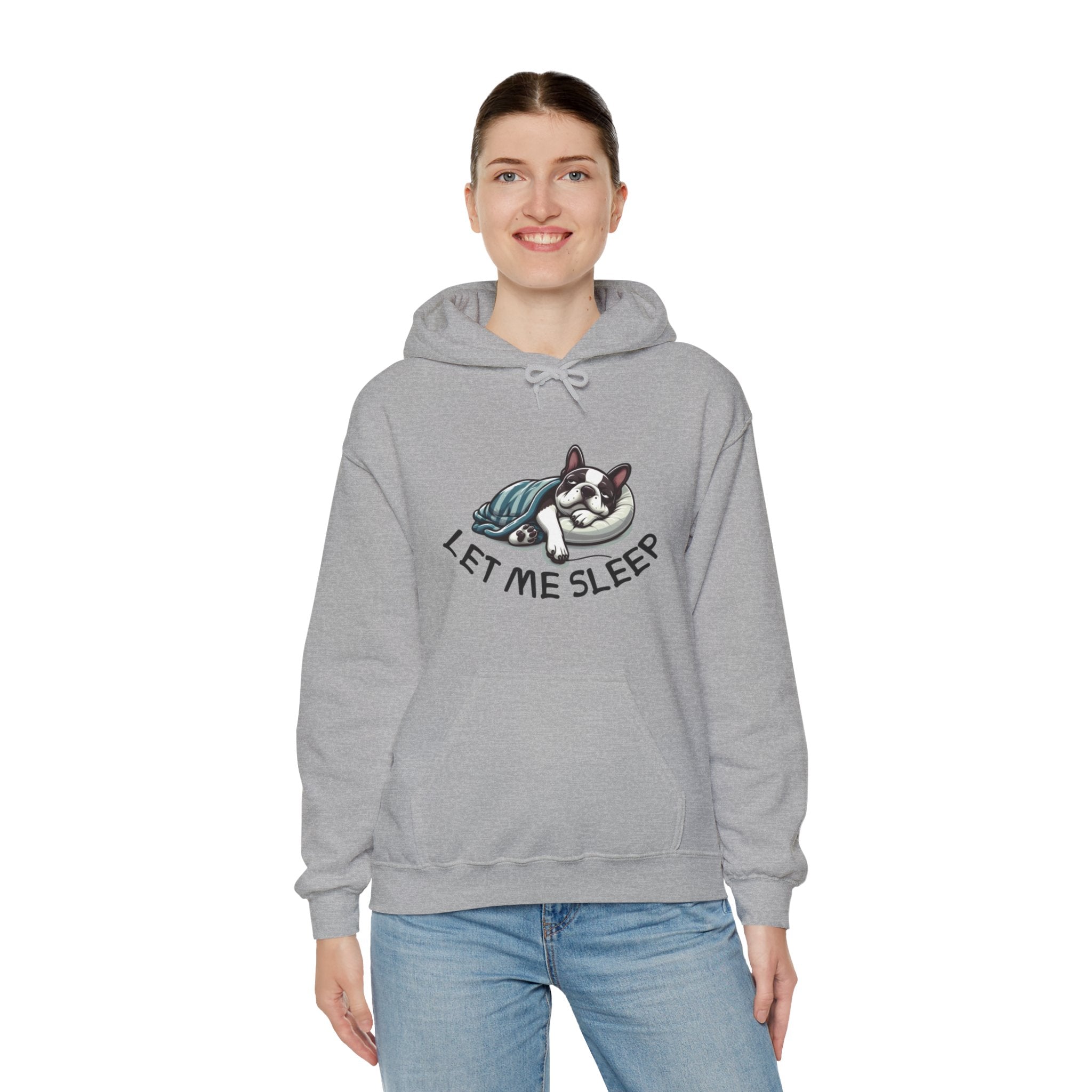 Bruiser French Bulldog Cotton Sweatshirt for Pet Parents-fadou