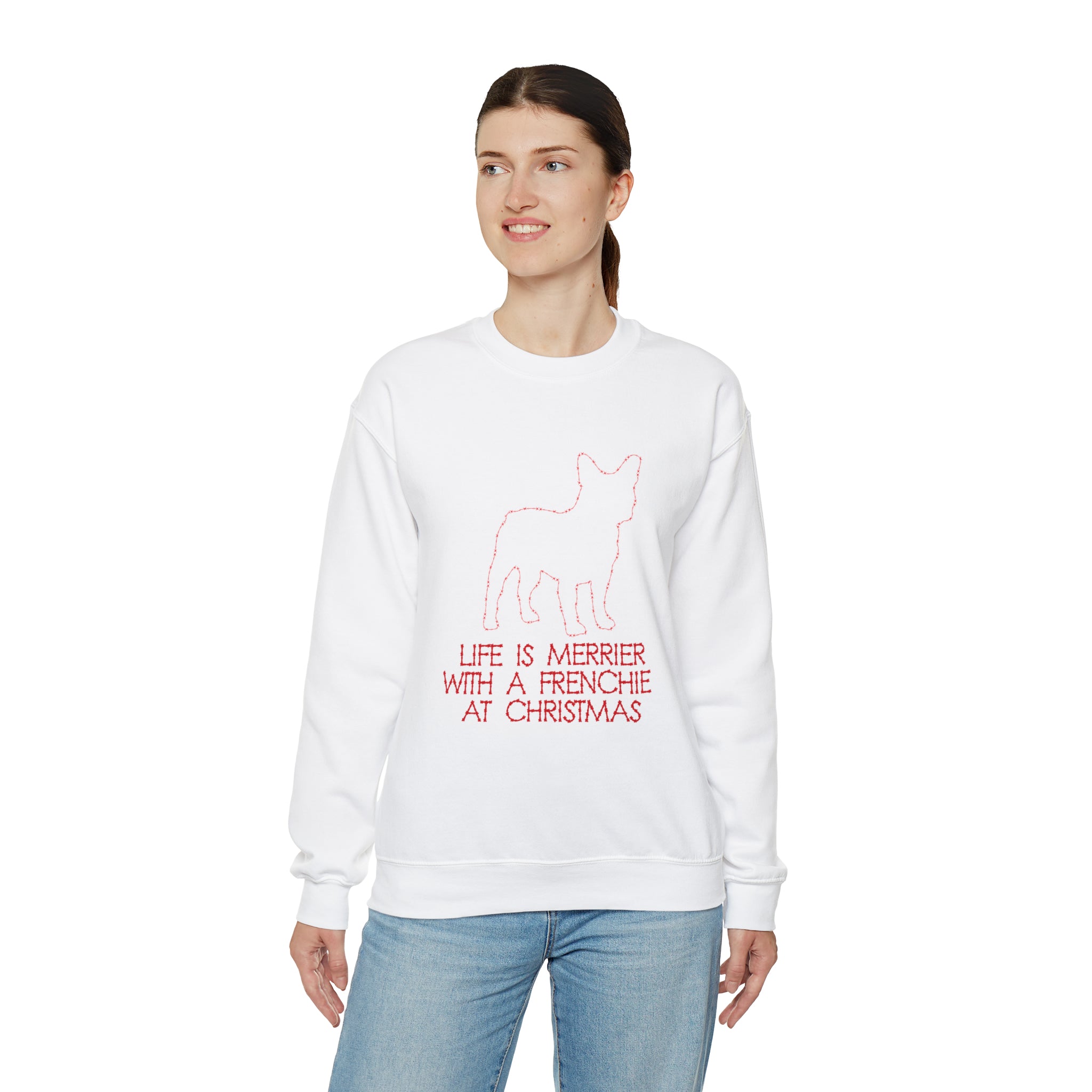Harper French Bulldog Fleece Hoodie for Frenchie Enthusiasts-fadou