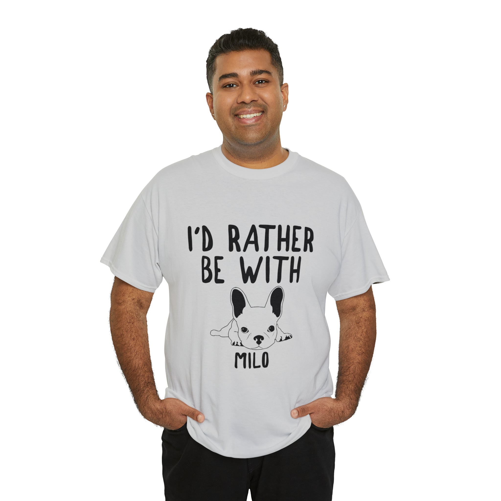 French Bulldog Custom Dog Lover Tee for Dog Moms & Dads-fadou