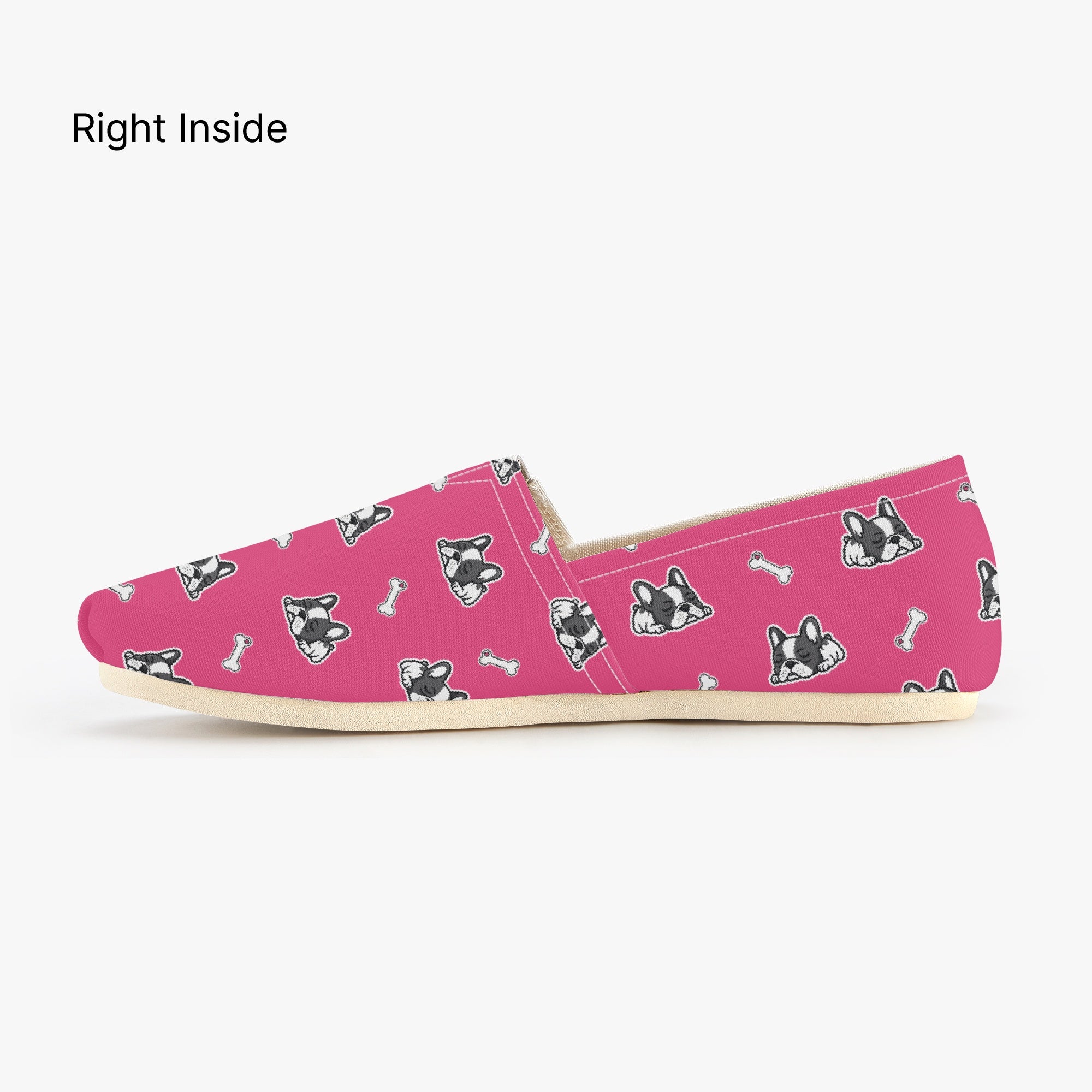 Frenchie Casual High-Top Shoes for Frenchie Enthusiasts-fadou