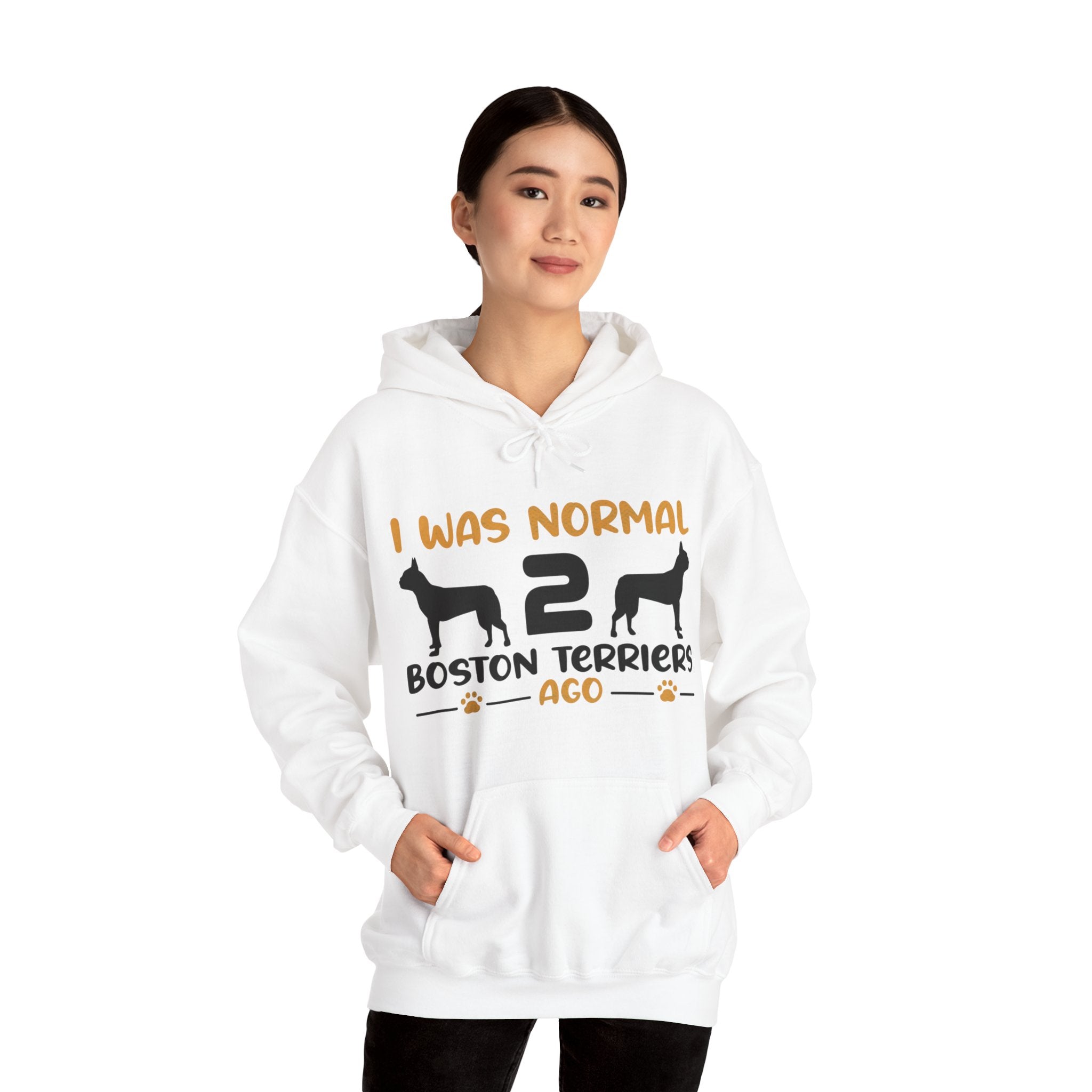 Bean French Bulldog Cotton Sweatshirt for Everyday Wear-fadou