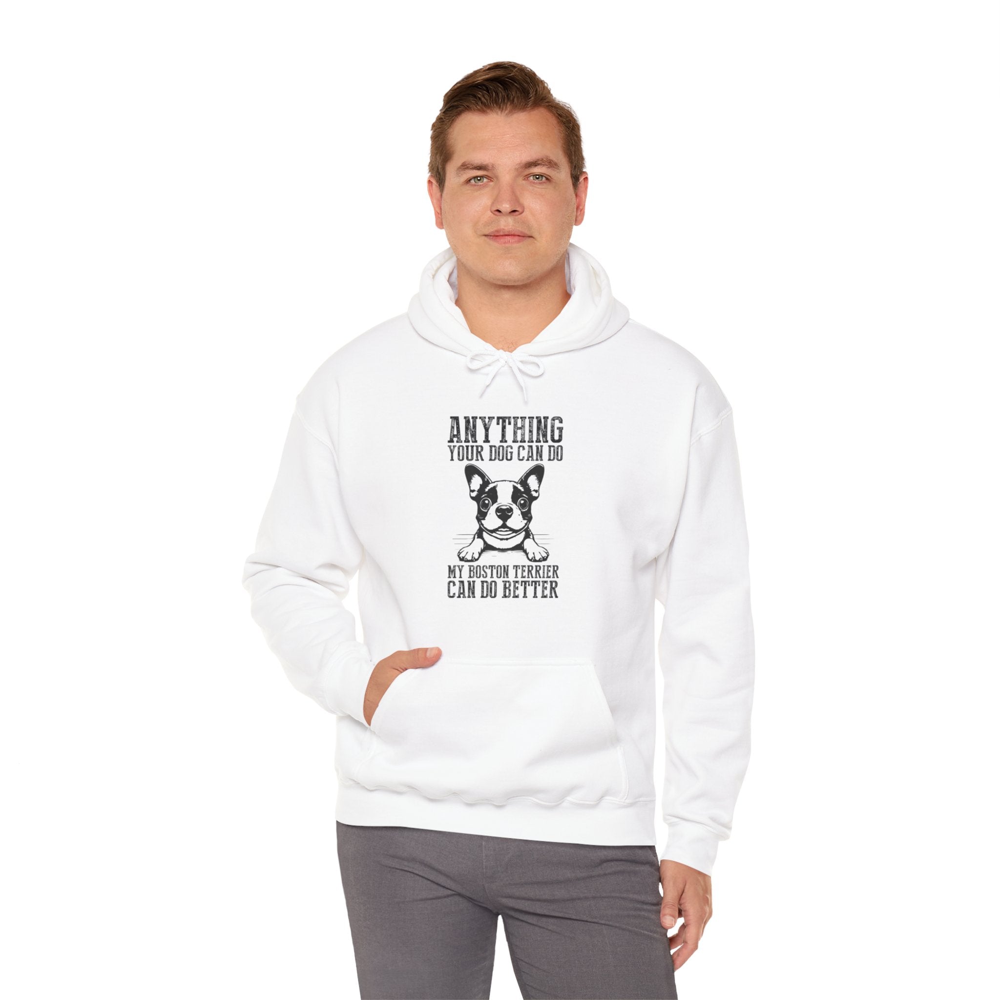 Lizzie Frenchie Dog Mom Hoodie for Frenchie Enthusiasts-fadou