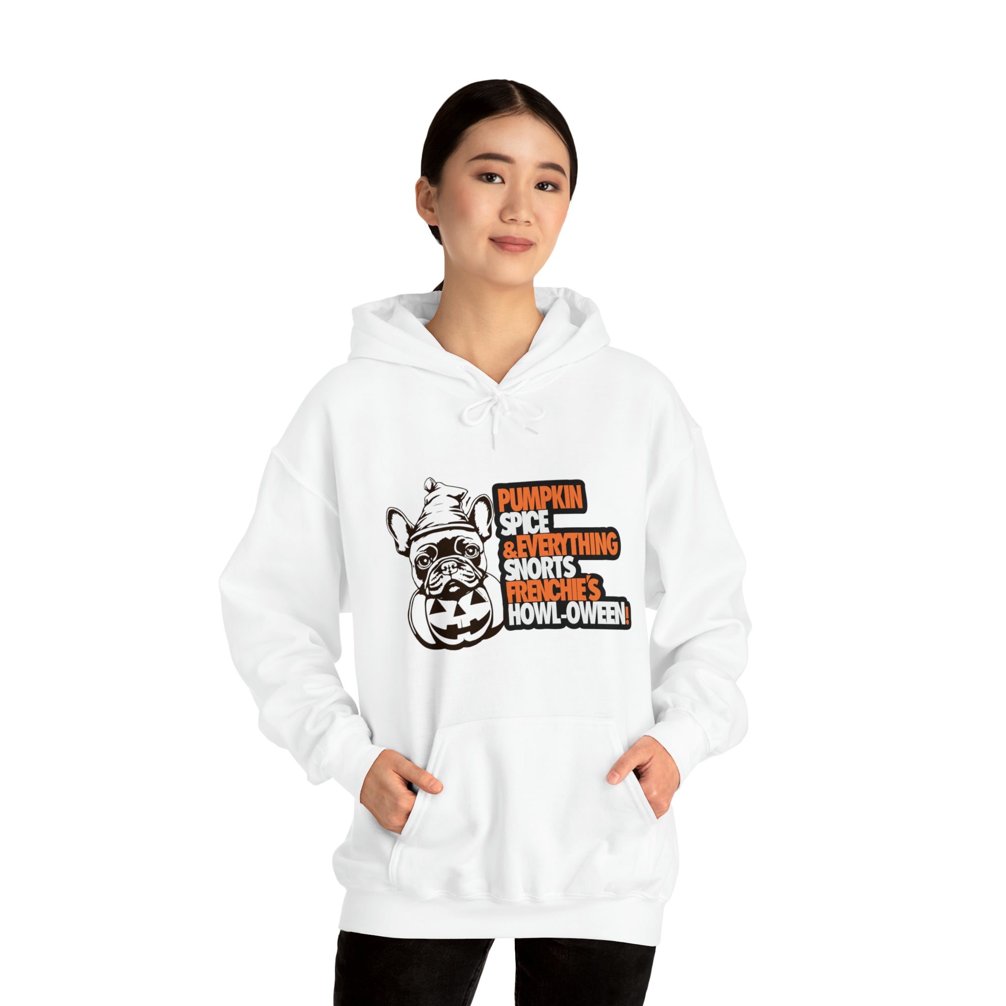 French Bulldog Halloween Dog Mom Hoodie for Pet Culture-fadou