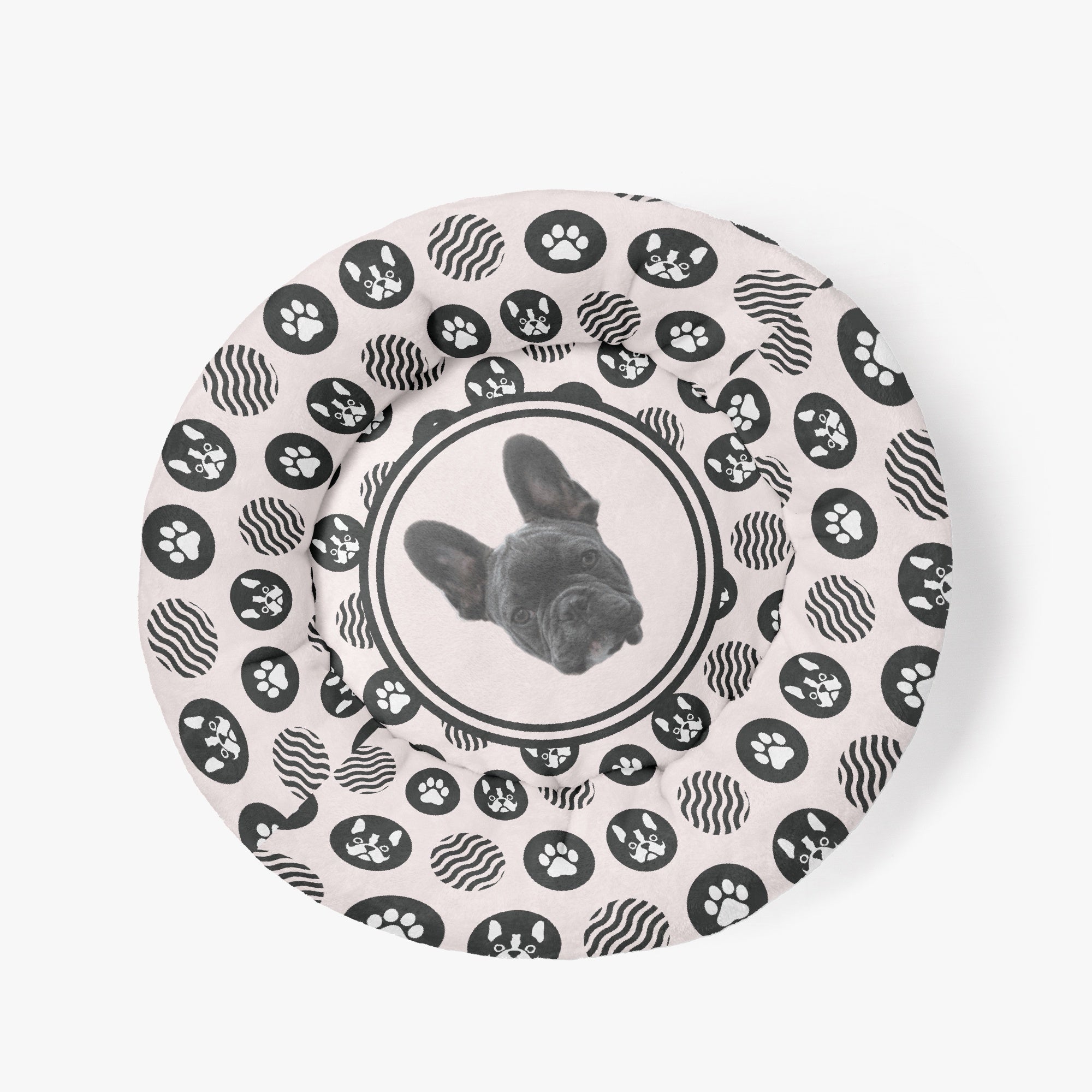 Larry Personalized Cozy Sofa Bed for Brachycephalic Dogs-fadou