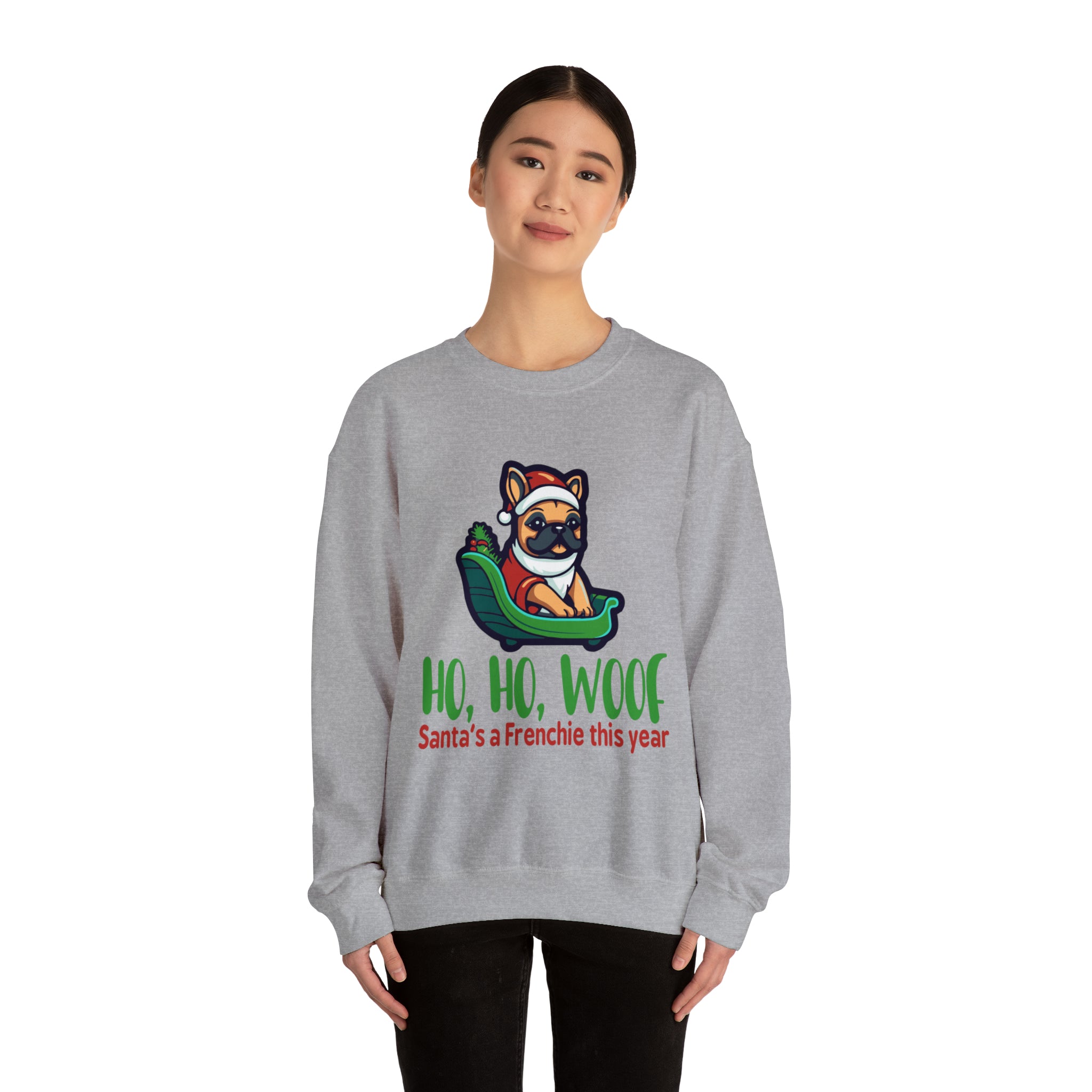 Holly French Bulldog Pet Parent Pullover for Everyday Wear-fadou