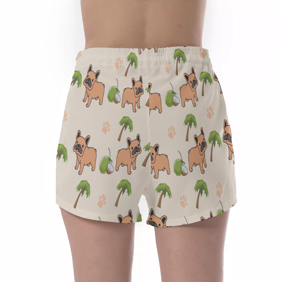 BLUE - Women's Short for French Bulldog Owners and Fans-fadou