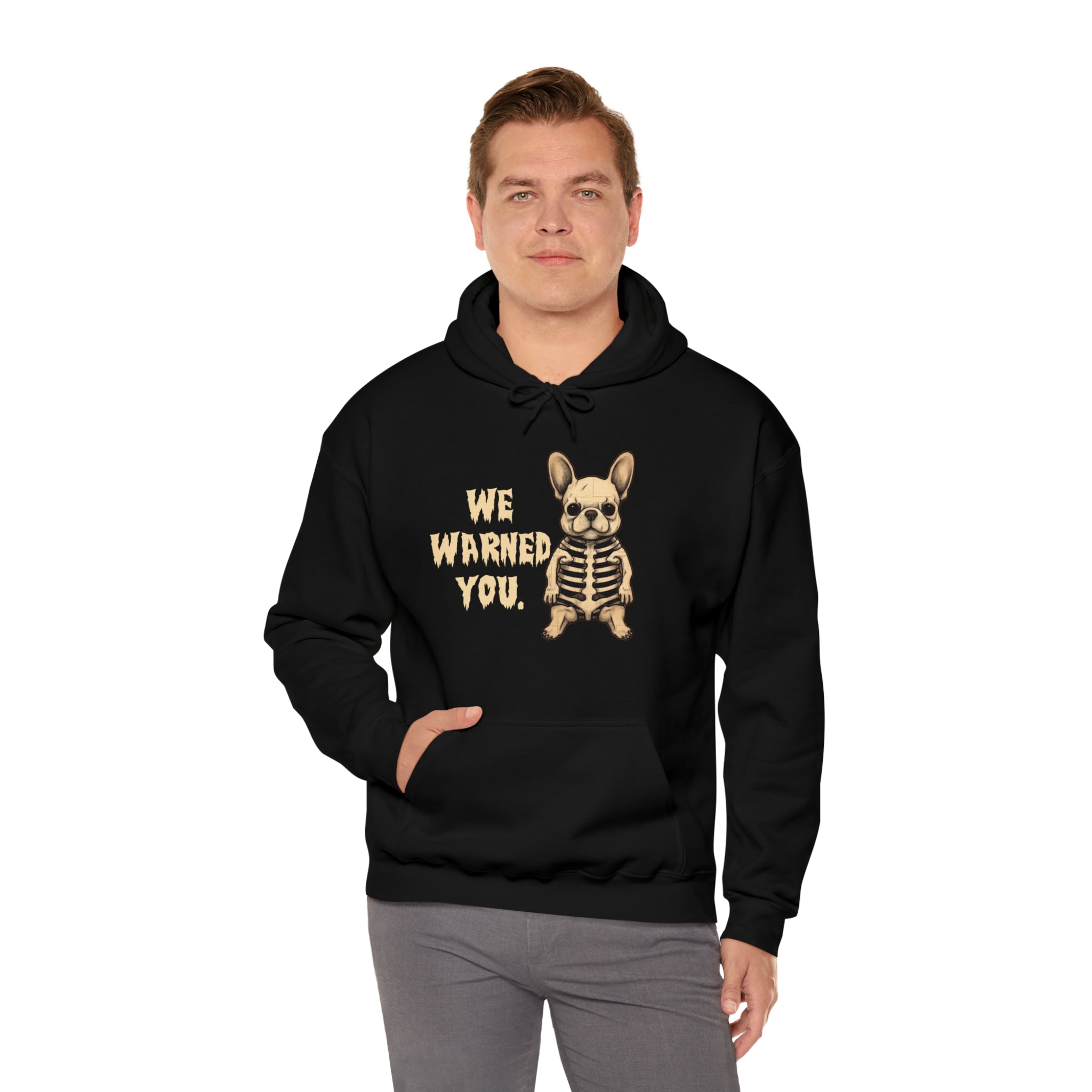 Frenchie Halloween Dog Mom Hoodie for Frenchie Enthusiasts-fadou