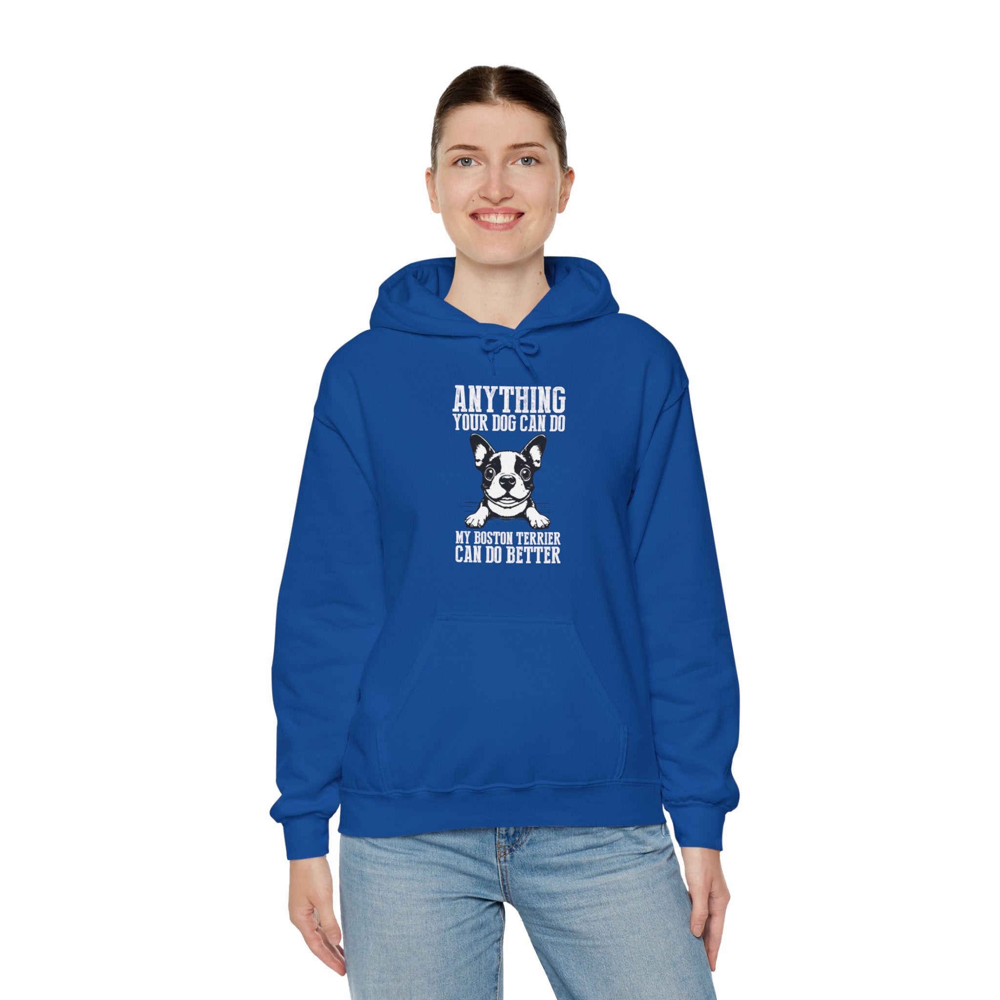 Lizzie Frenchie Dog Mom Hoodie for Frenchie Enthusiasts-fadou