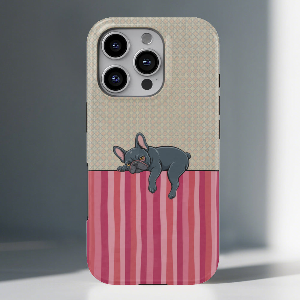 Riley French Bulldog Slim Phone Shell for Bulldog Owners-fadou