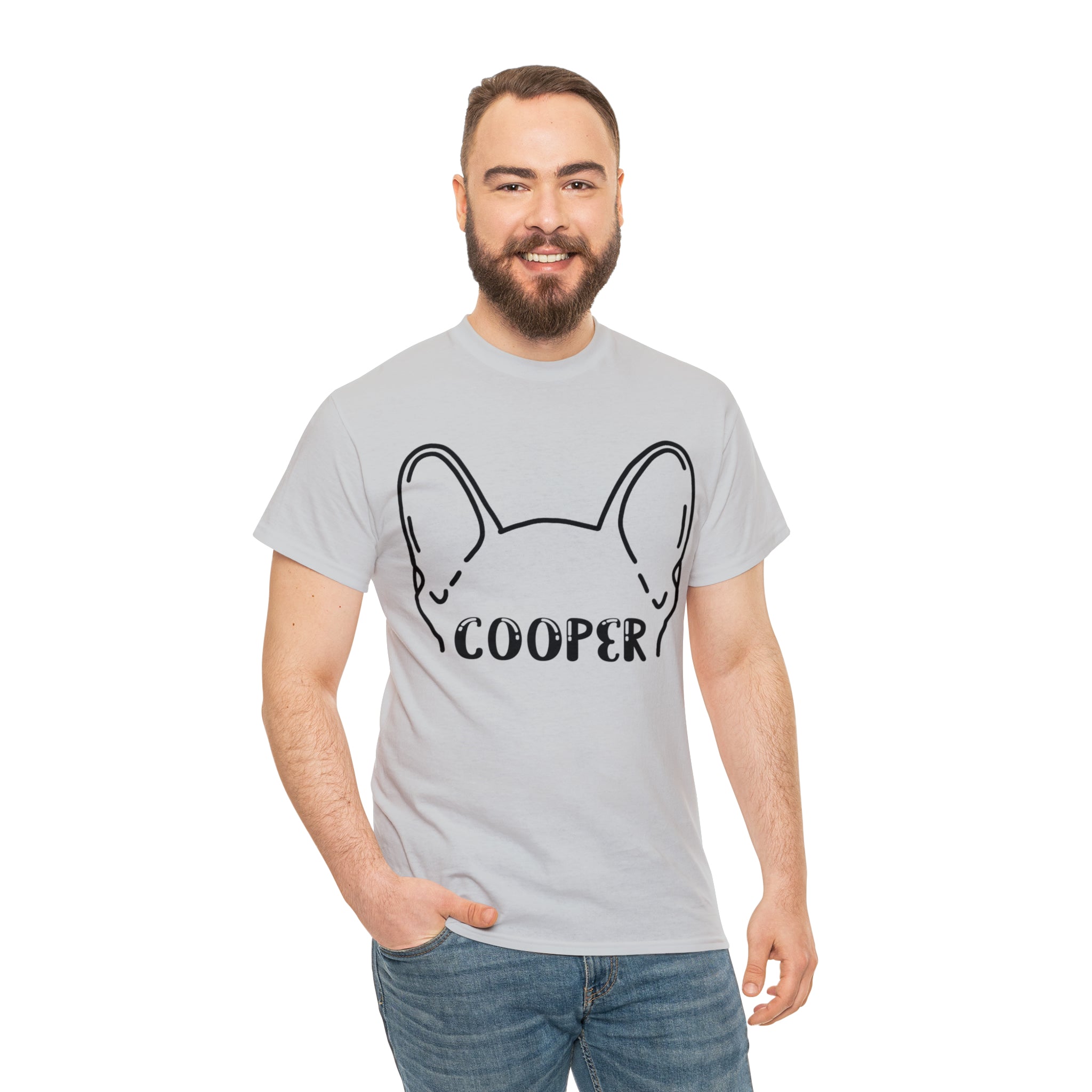 French Bulldog Custom Graphic Tee for Frenchie Enthusiasts-fadou