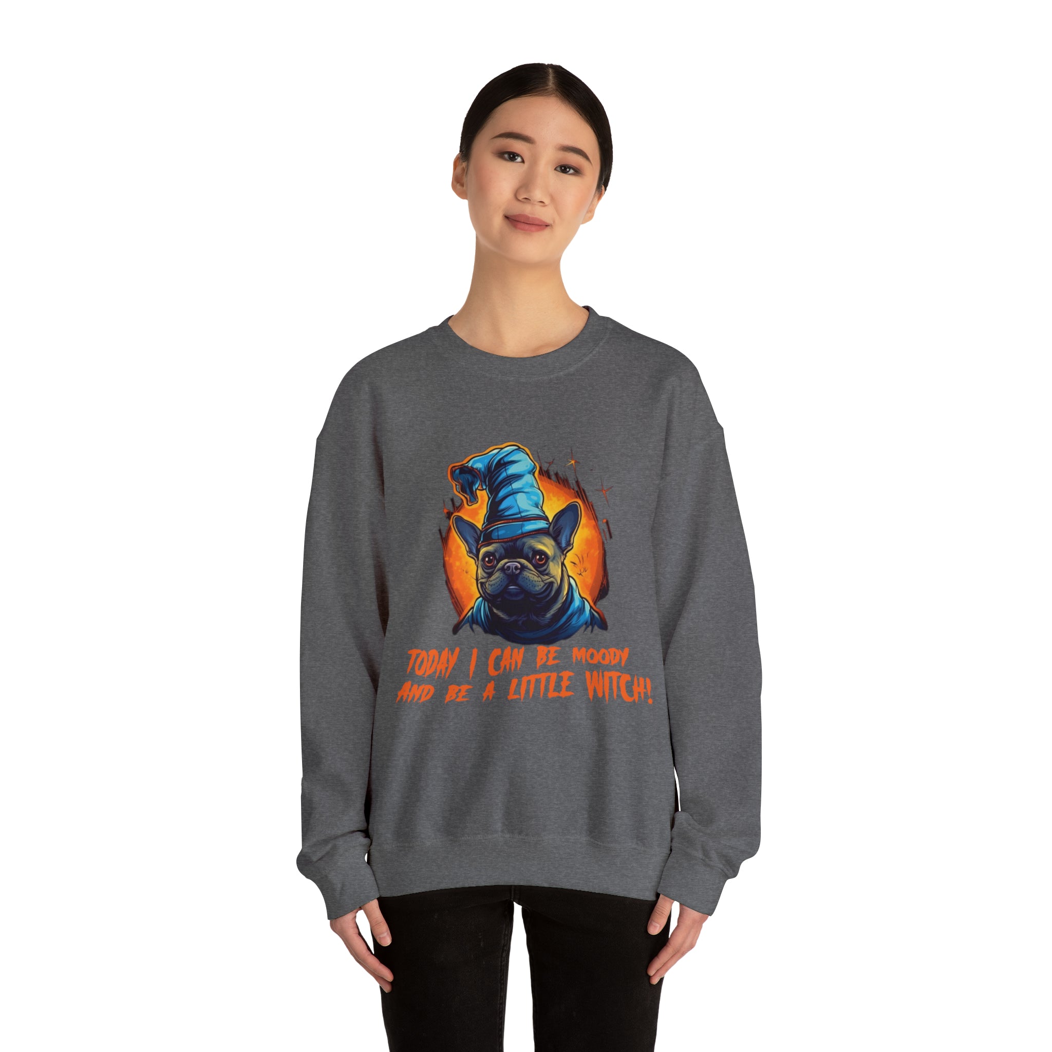 Little Halloween Pet Parent Pullover for Frenchie Enthusiasts-fadou
