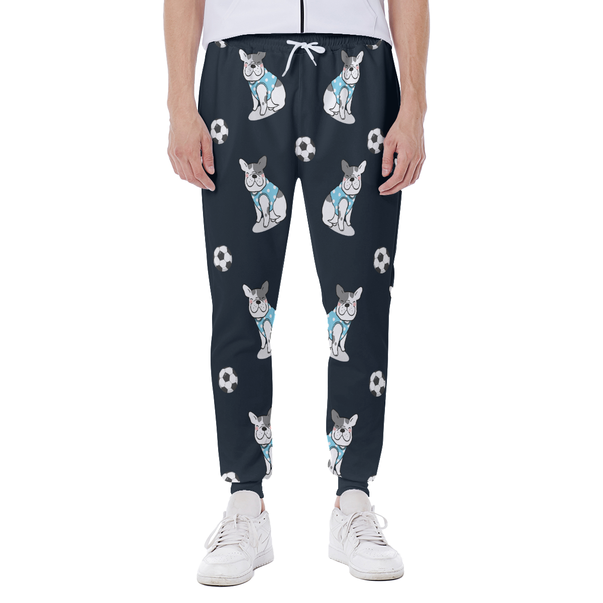 ODIE French Bulldog Jogger Pants for Frenchie Enthusiasts-fadou