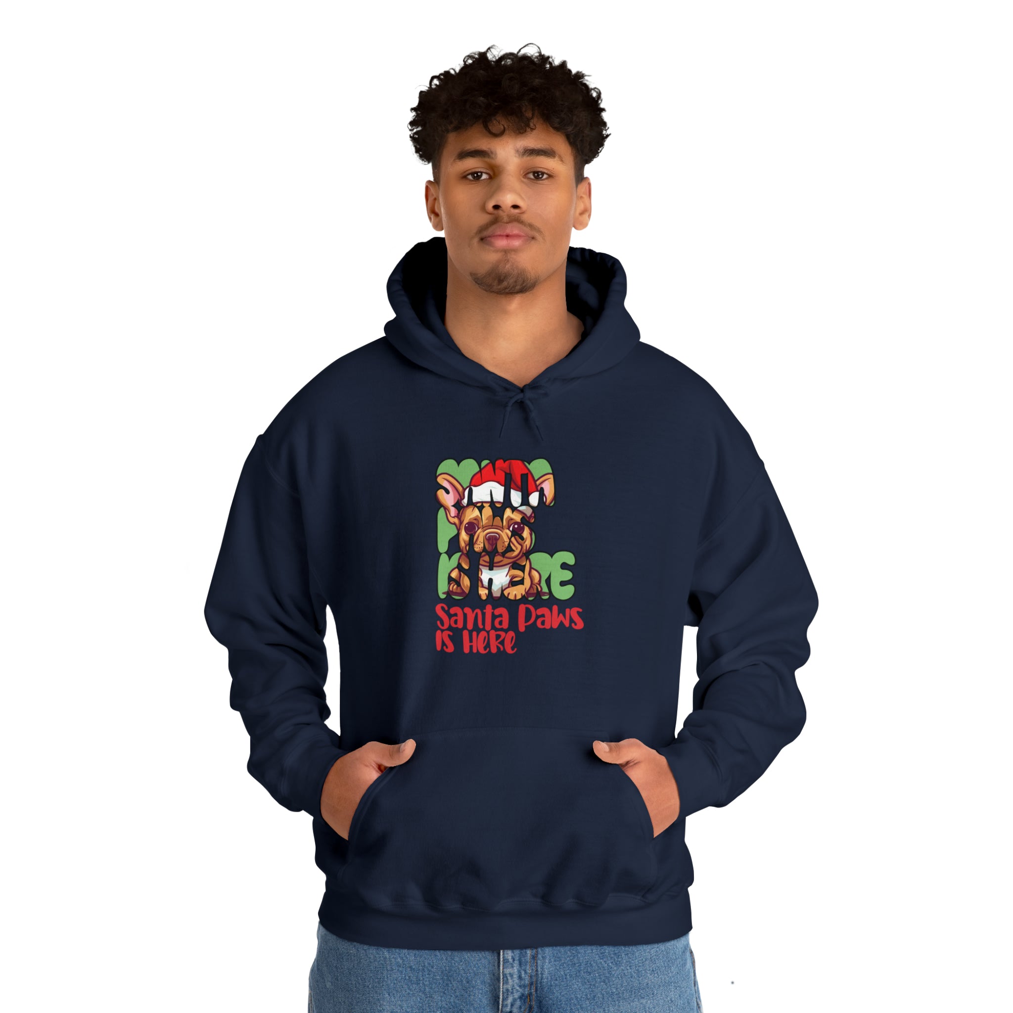 Santa French Bulldog Pet Parent Pullover for Bulldog Owners-fadou