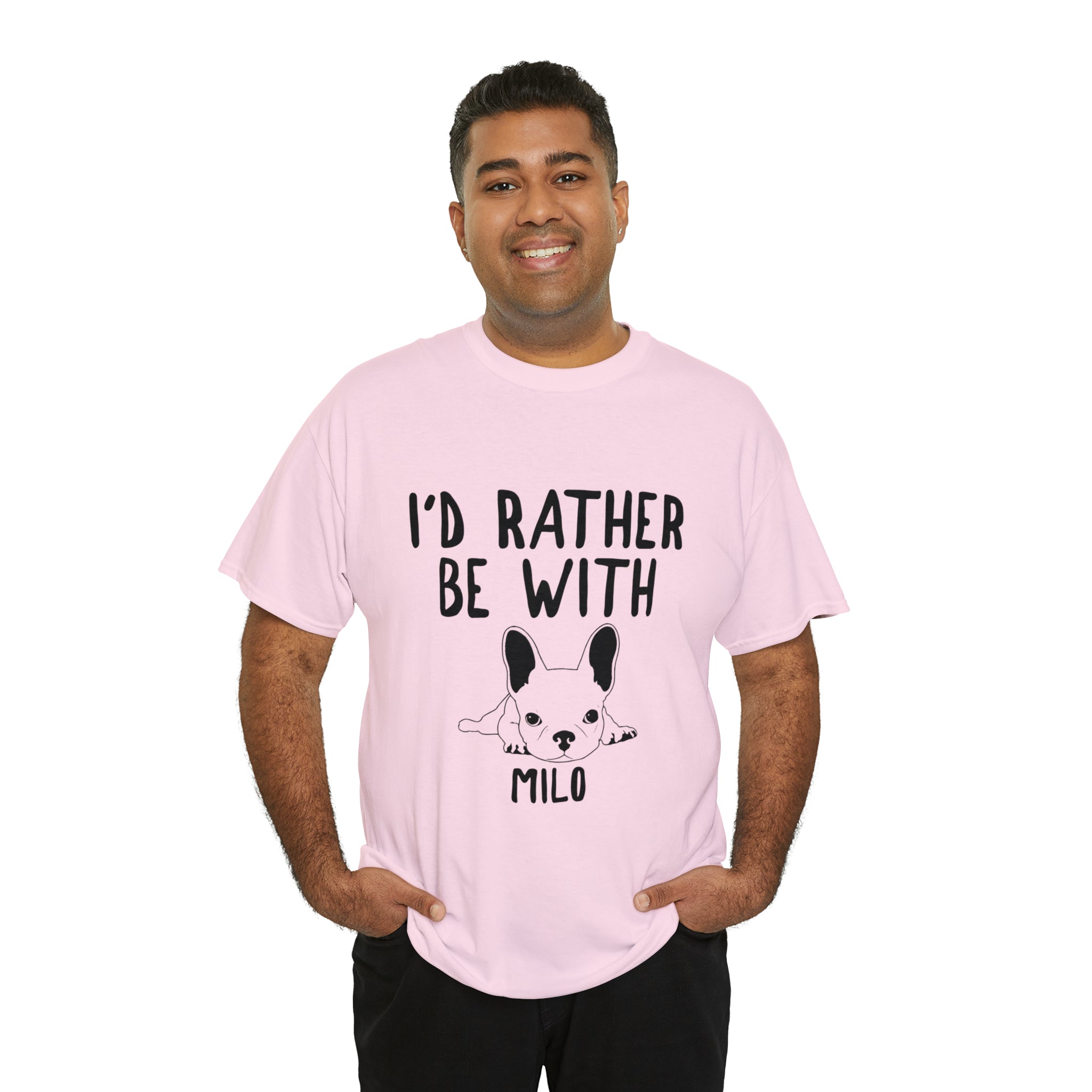 French Bulldog Custom Dog Lover Tee for Dog Moms & Dads-fadou