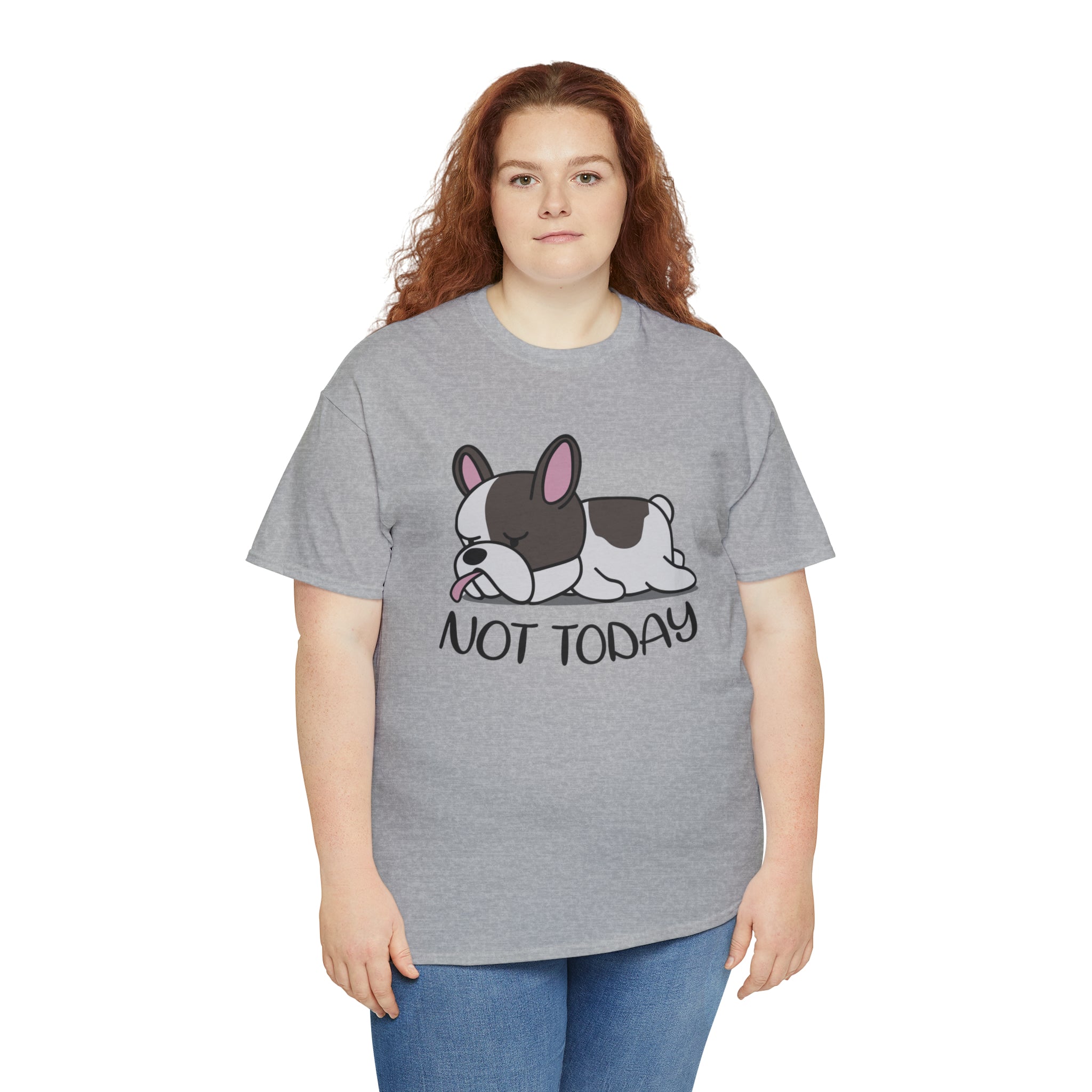 French Bulldog Cotton Cotton T-Shirt for Dog Moms & Dads-fadou