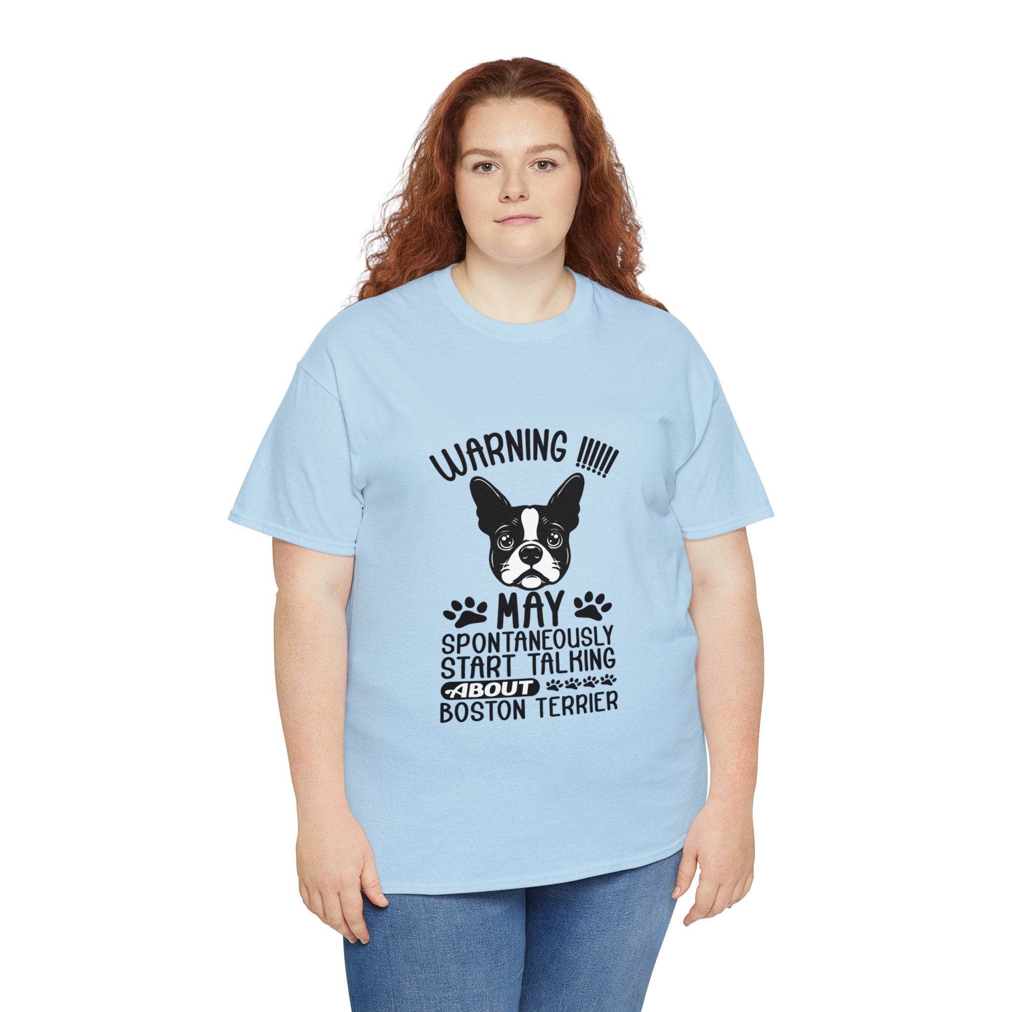 Abby - Unisex Tshirts for Boston Terrier Lovers for Dog Park Days-fadou