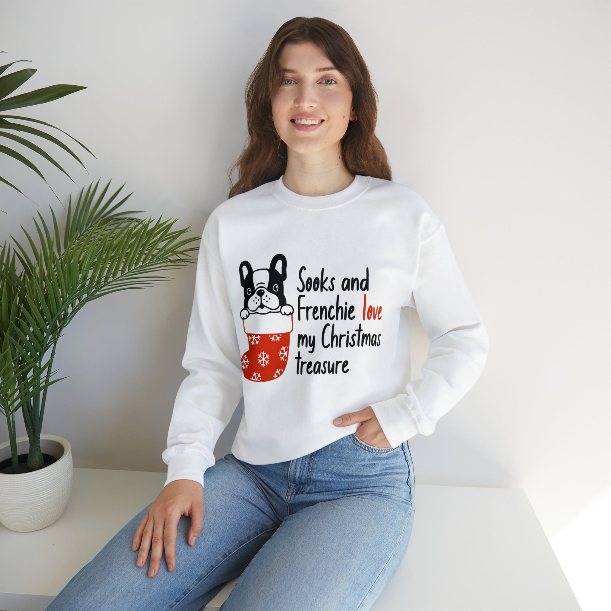 Willow French Bulldog Pet Parent Pullover for Frenchie Fans-fadou