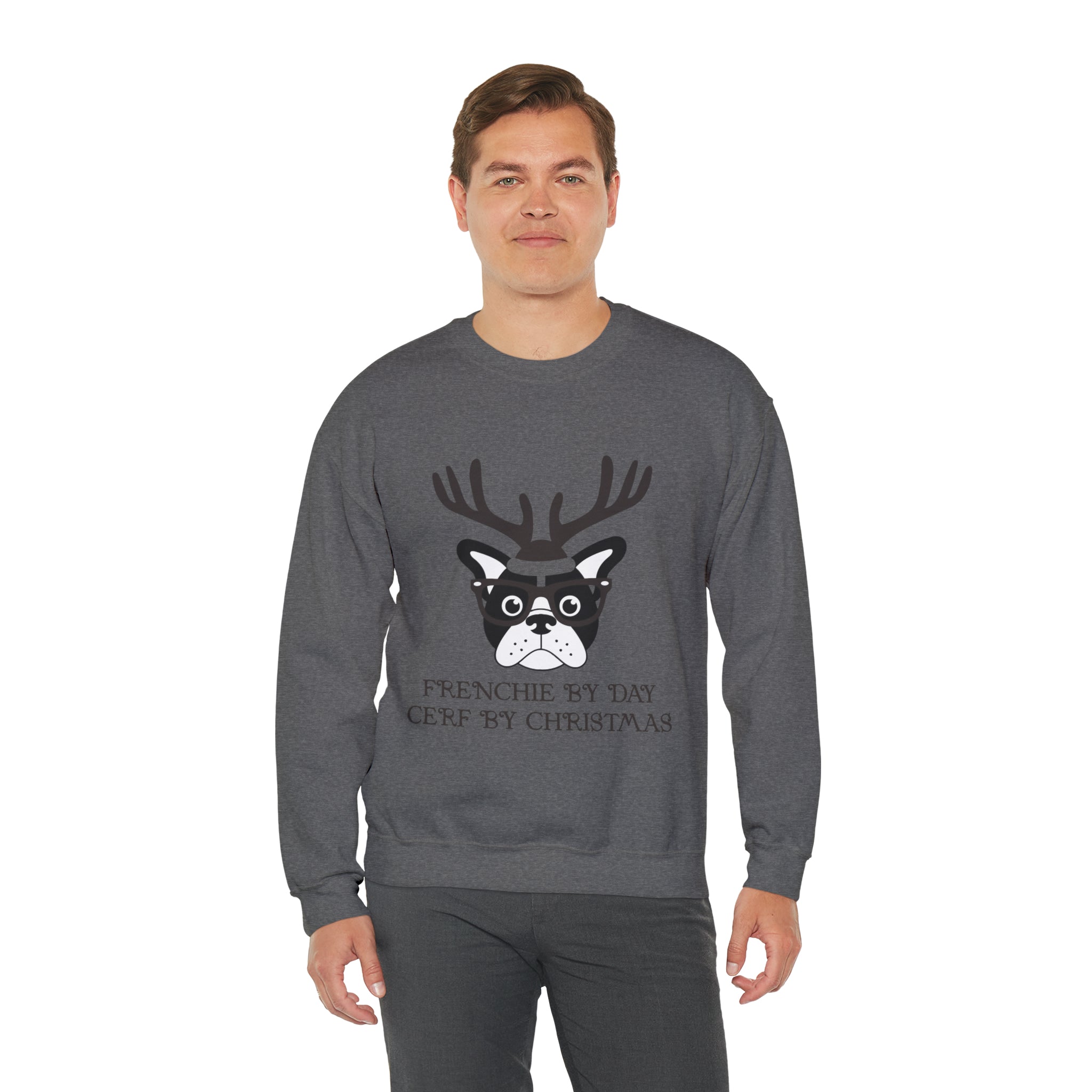 By French Bulldog Dog Mom Hoodie for Frenchie Enthusiasts-fadou
